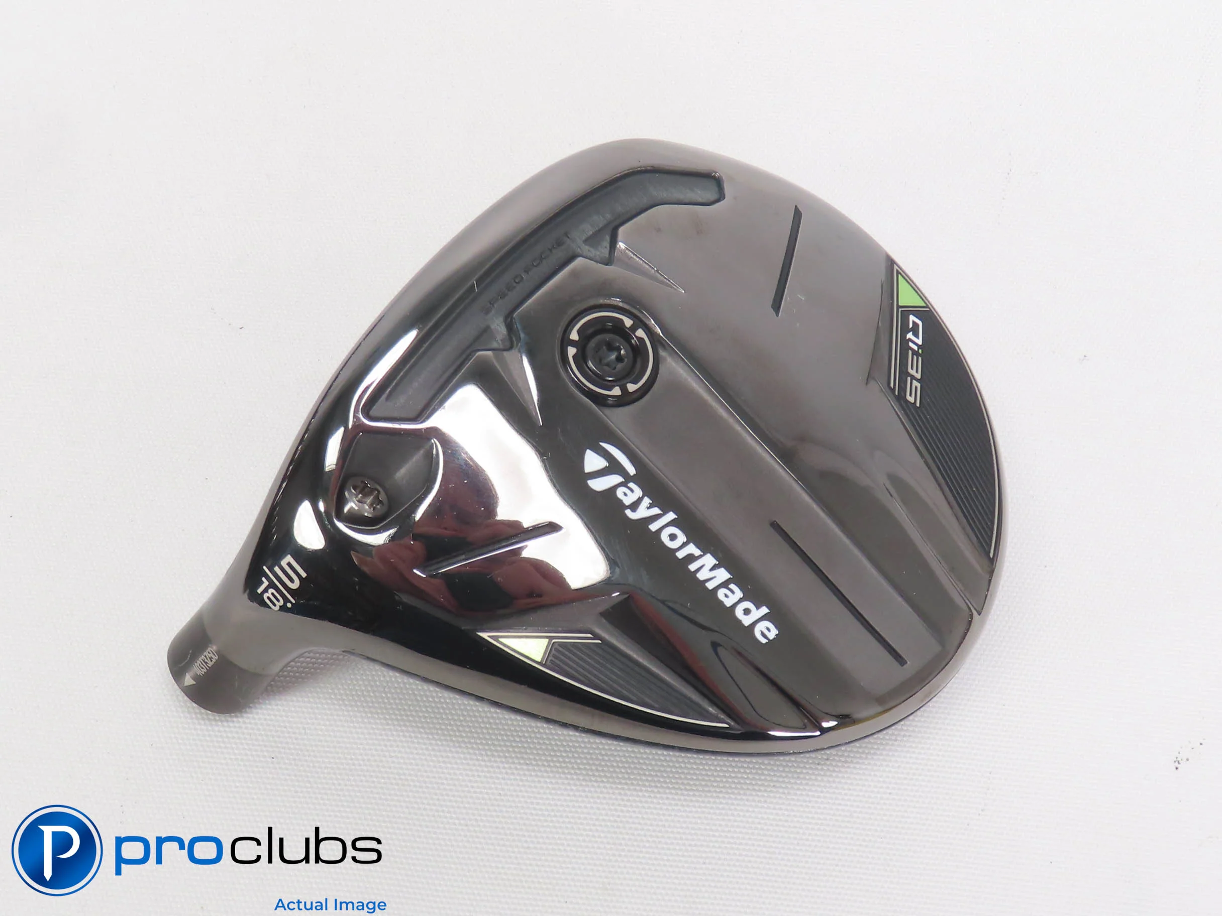 Excellent! Left Handed TaylorMade Qi35 18* 5 Wood - Head Only - 500851