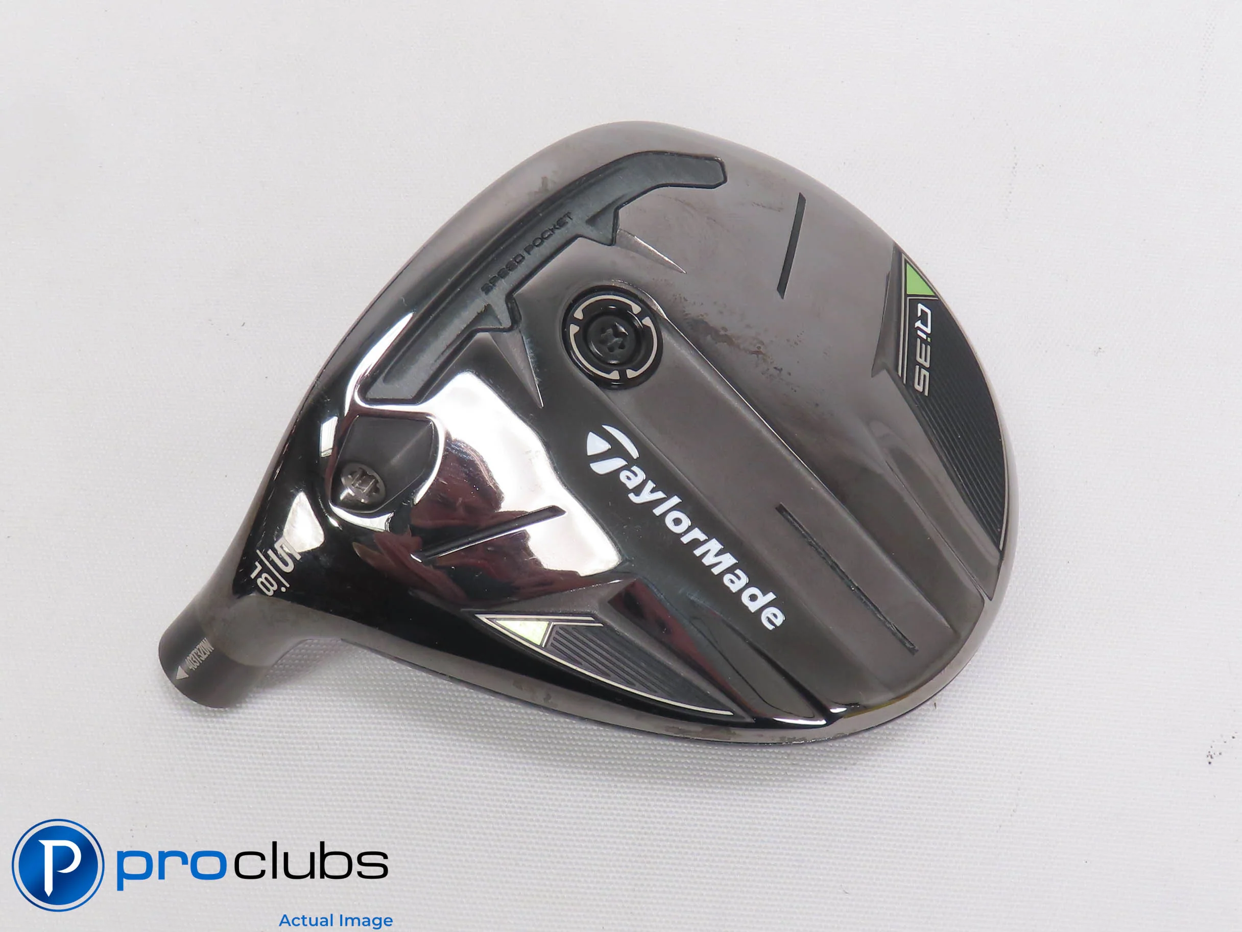 Excellent! Left Handed TaylorMade Qi35 18* 5 Wood - Head Only - 500860