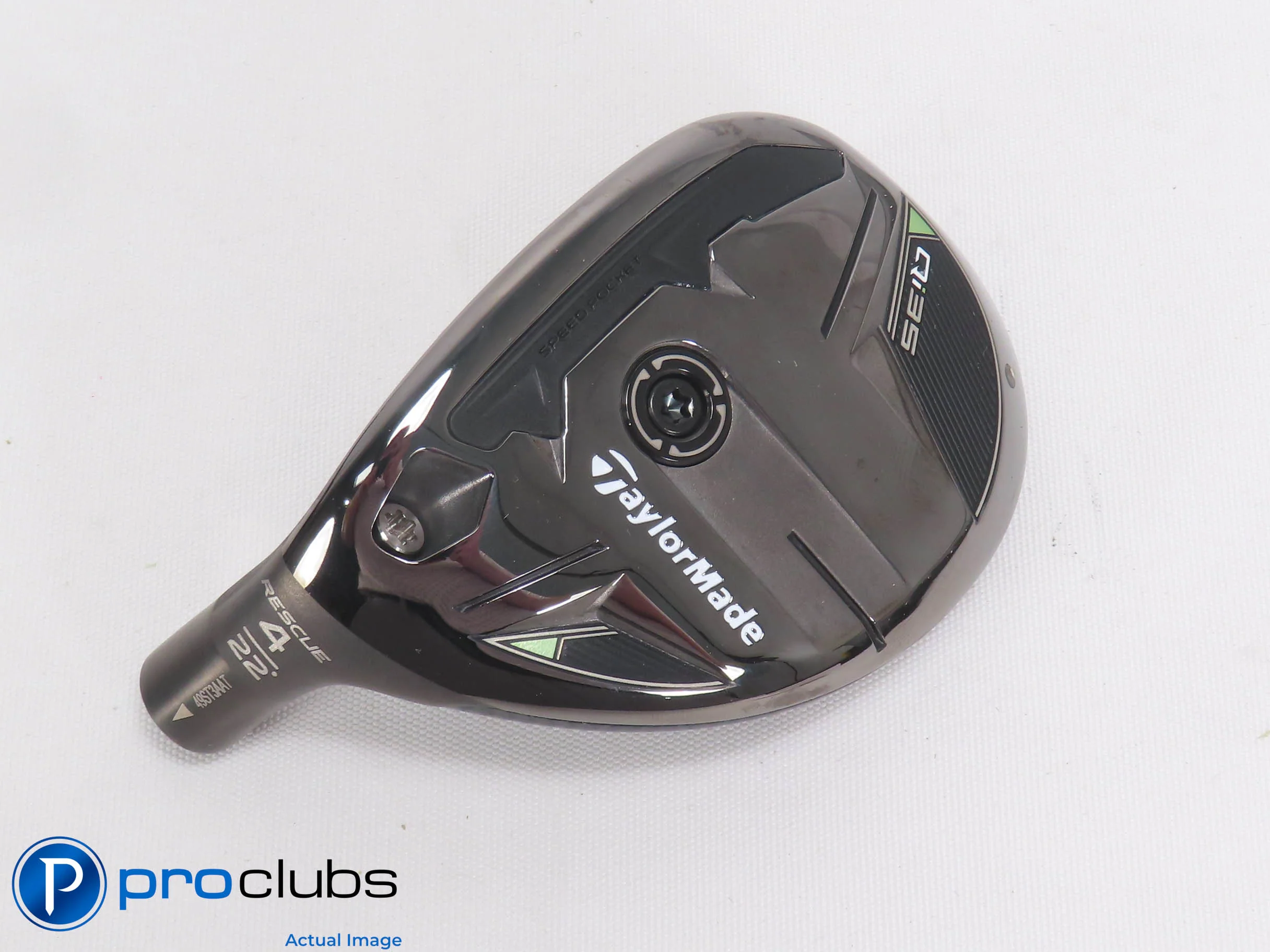 Left Handed TaylorMade Qi35 22* 4 Hybrid - Head Only - 500717