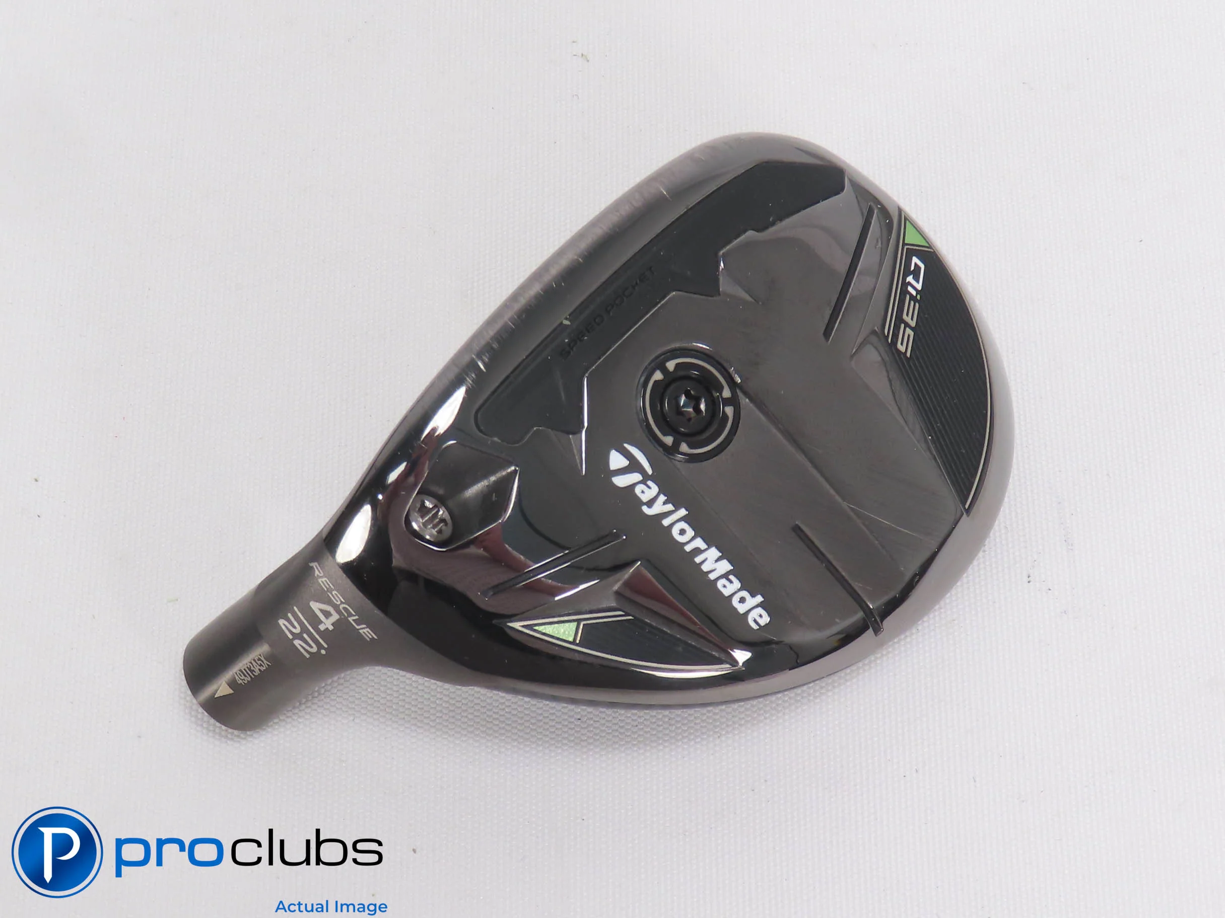 Excellent! Left Handed TaylorMade Qi35 22* 4 Hybrid - Head Only - 500721