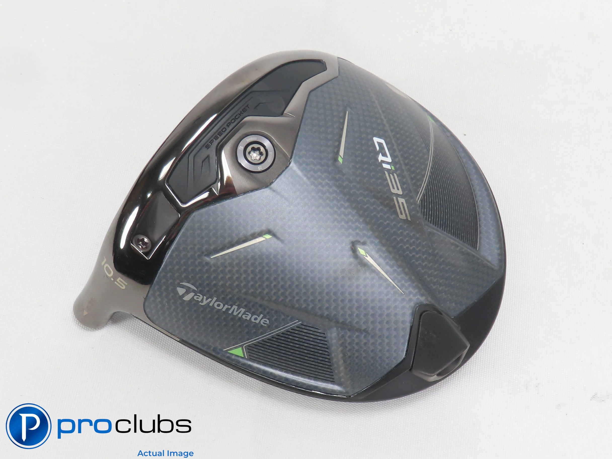 Nice Left Handed TaylorMade Qi35 10.5* Driver - Head Only - 500613