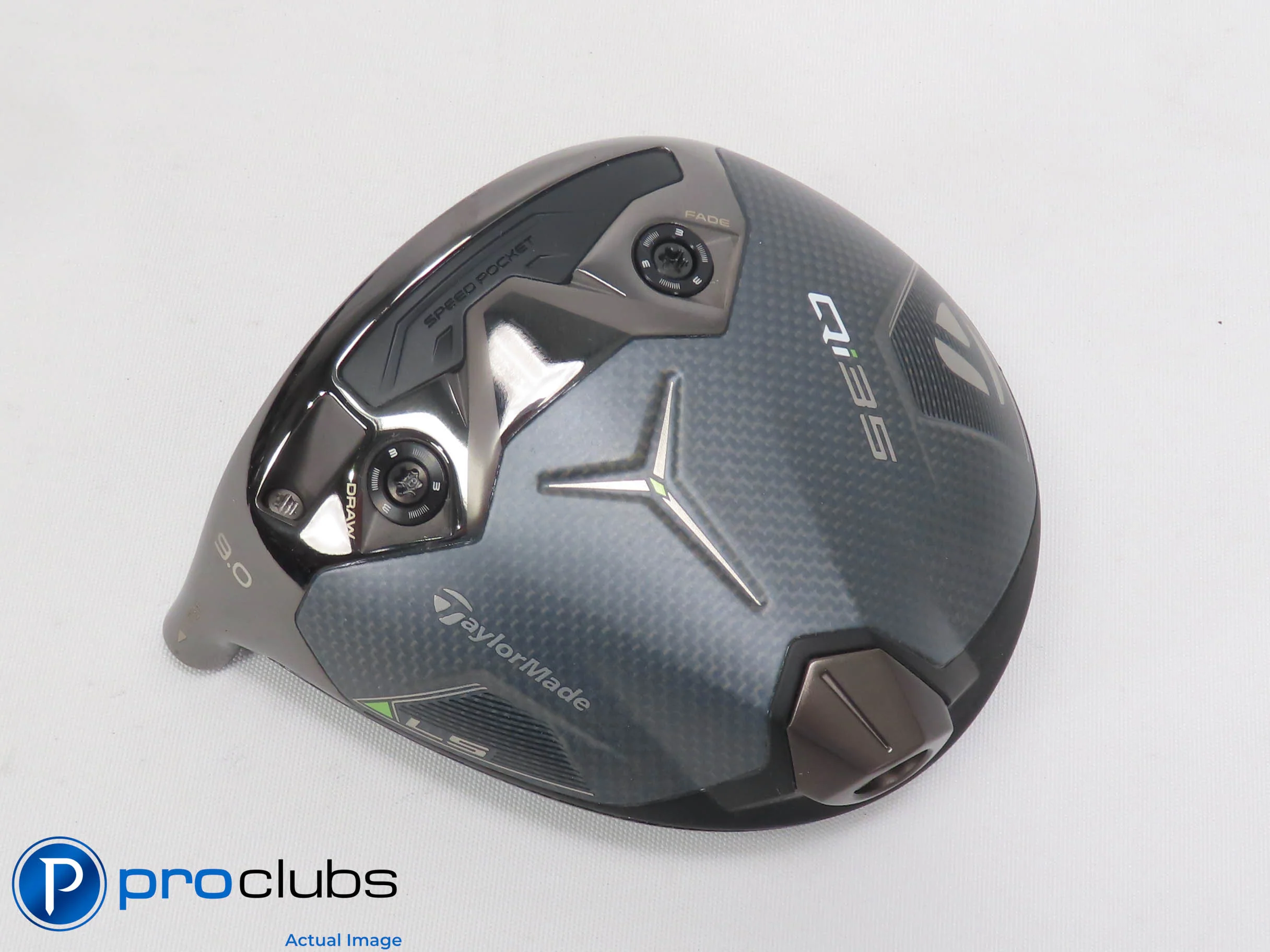 Nice Left Handed TaylorMade Qi35 LS 9* Driver - Head Only - 501430