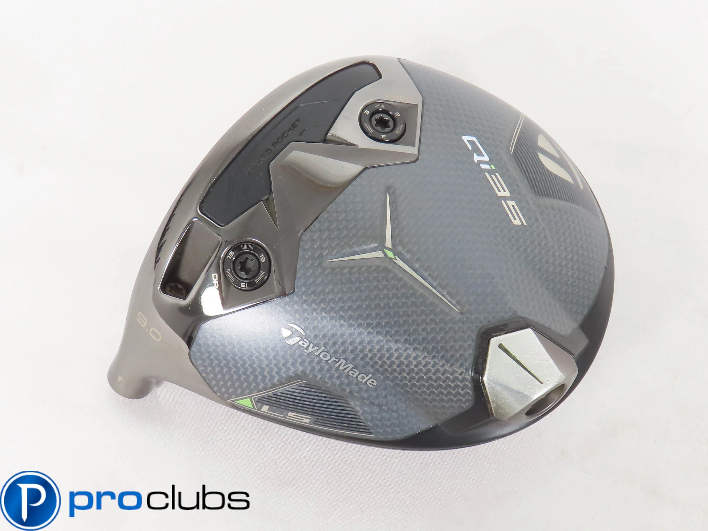 Left Handed TaylorMade Qi35 LS 9* Driver - Head Only - 476262