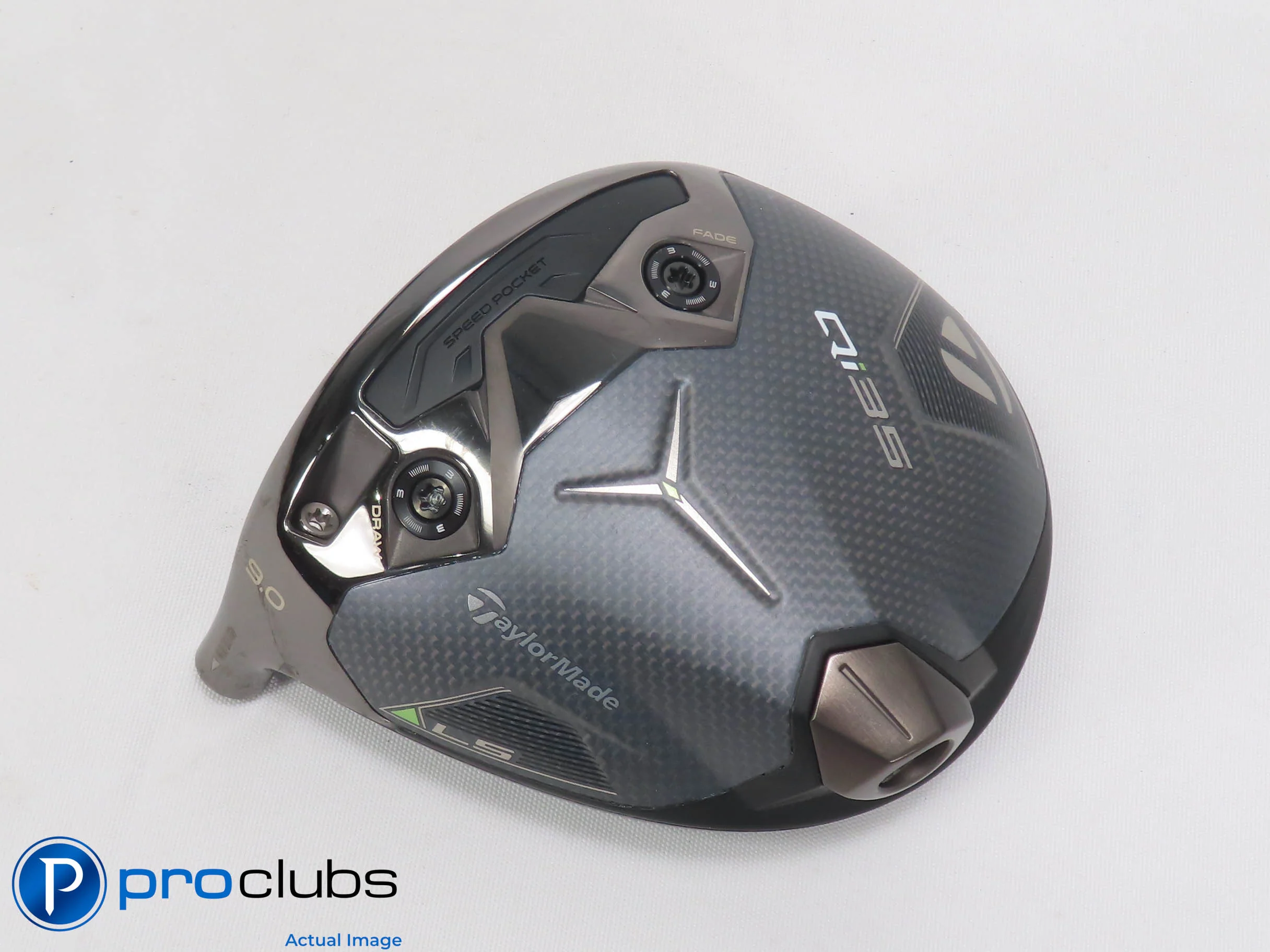 Nice Left Handed TaylorMade Qi35 LS 9* Driver - Head Only - 501435