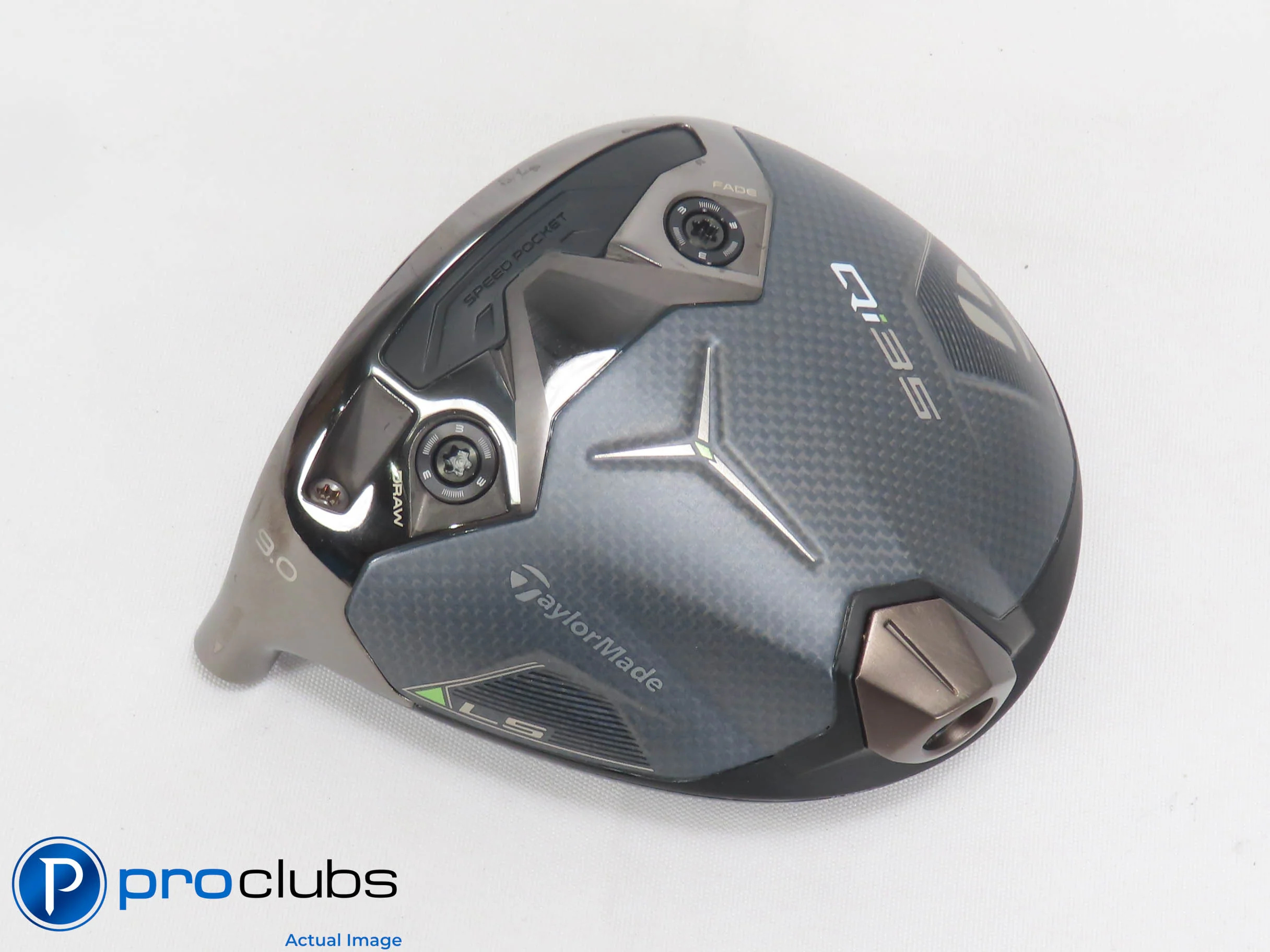 Nice Left Handed TaylorMade Qi35 LS 9* Driver - Head Only - 500569