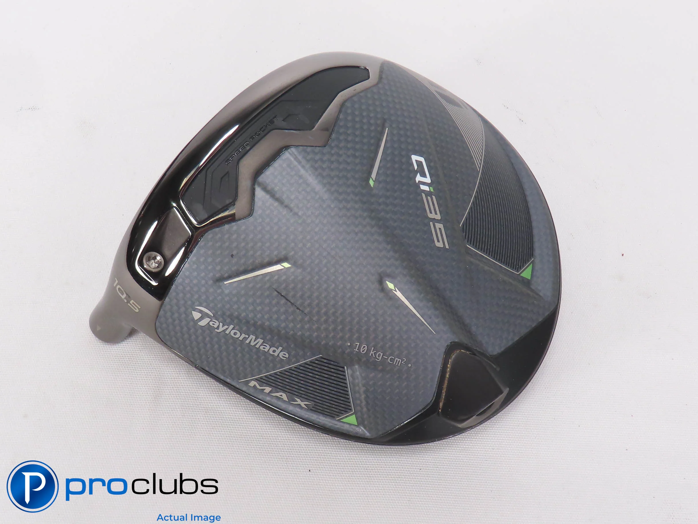 Nice Left Handed TaylorMade Qi35 MAX 10.5* Driver - Head Only - 501380