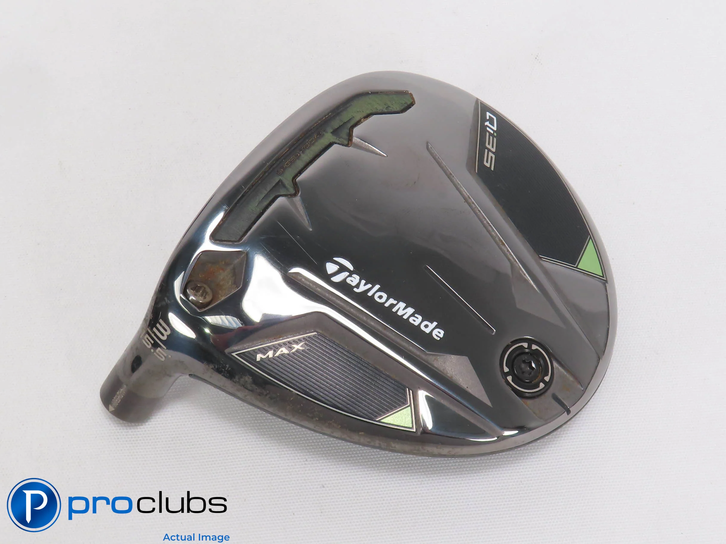 Left Handed TaylorMade Qi35 MAX 15.5* 3 Wood - Head Only - 474382