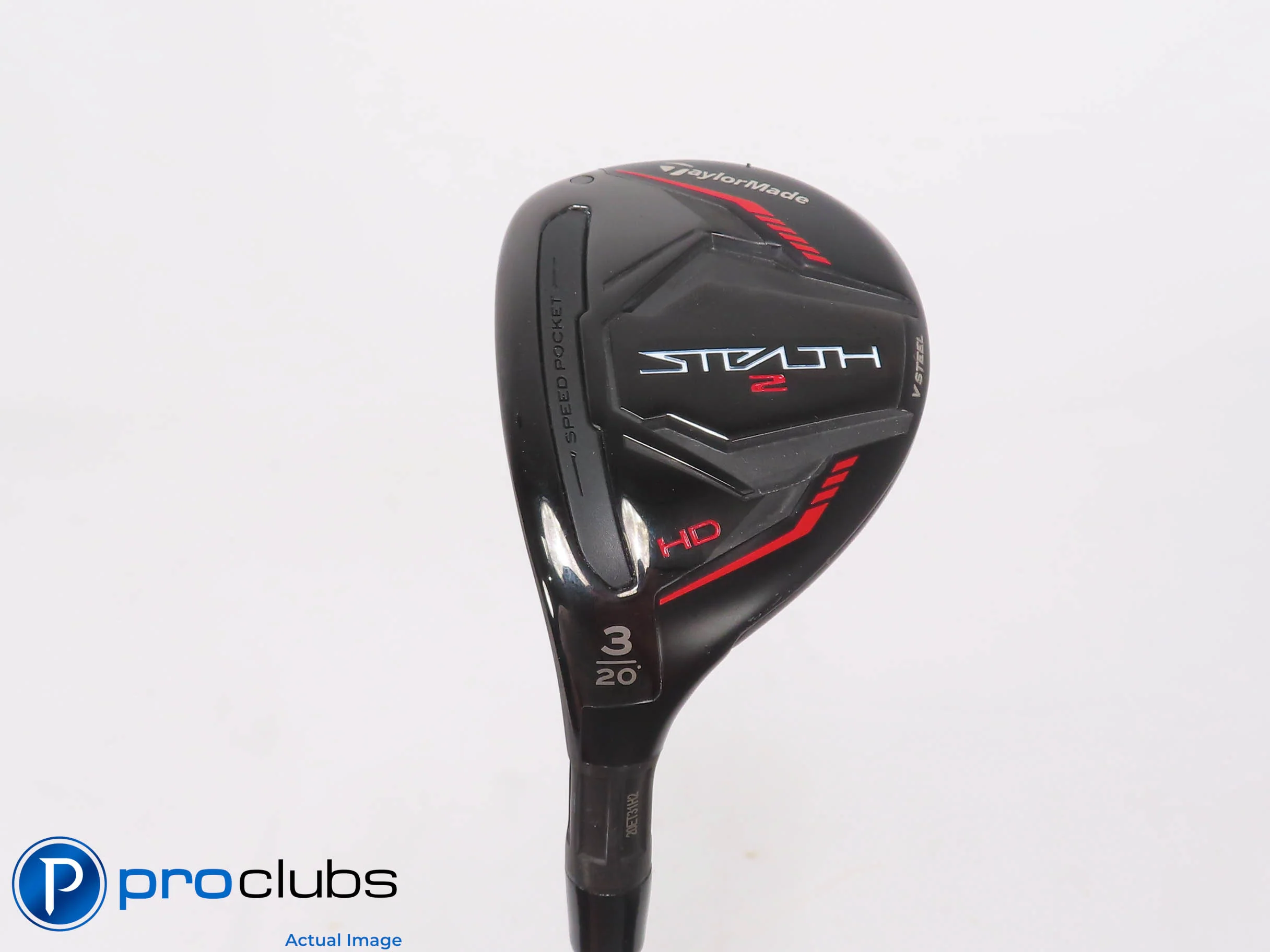 Left Handed TaylorMade STEALTH 2 HD 20* 3 HYBRID Fujikura 7R Regular Flex 472107