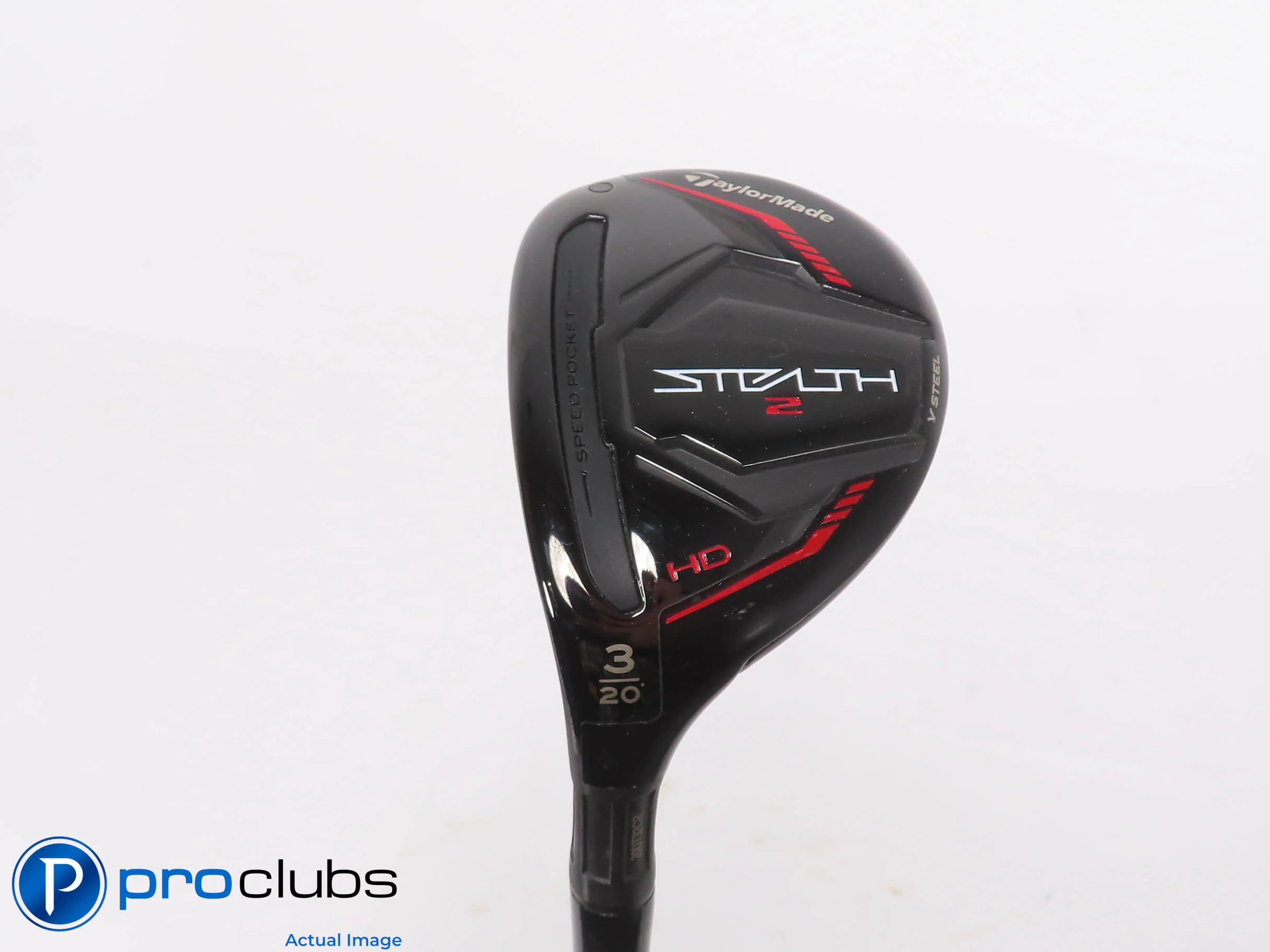 Left Handed TaylorMade STEALTH 2 HD 20* 3 HYBRID Fujikura 7R Regular Flex 472108
