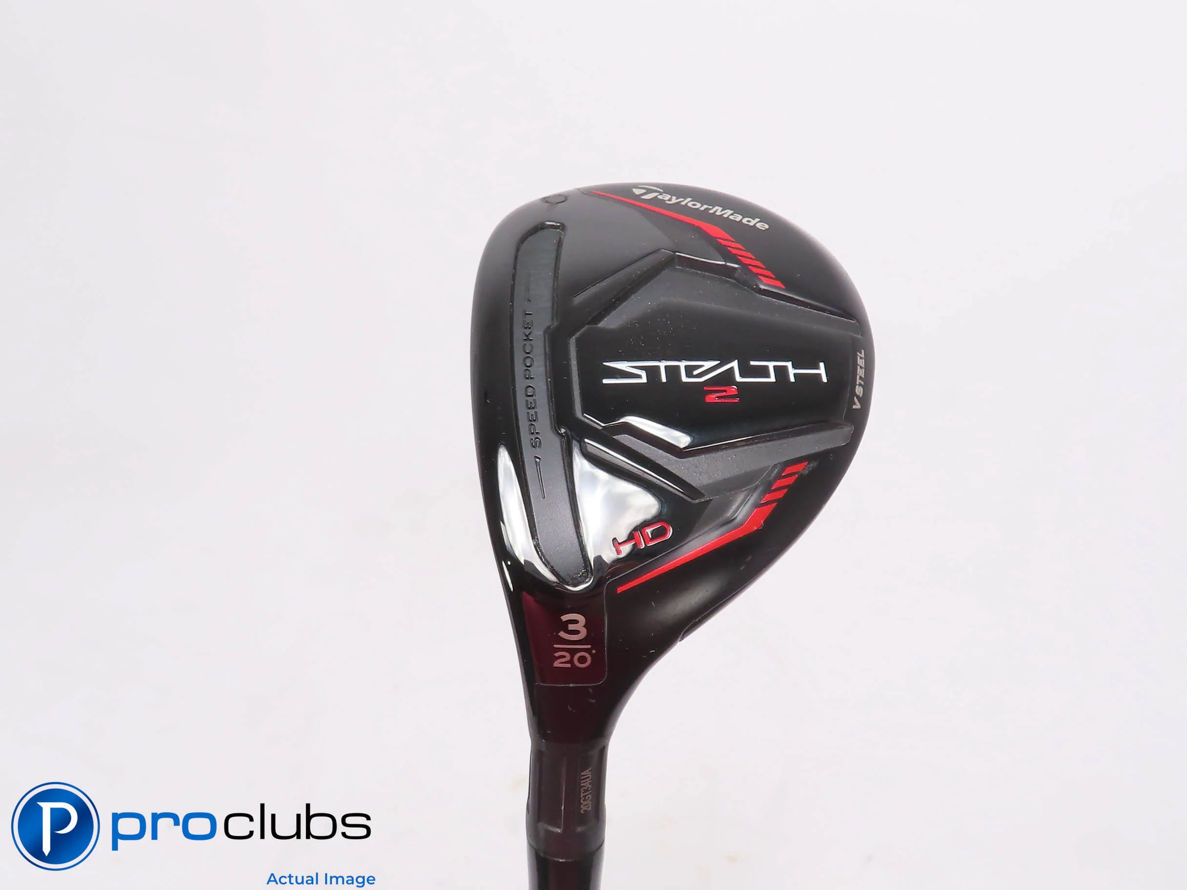 Left Handed TaylorMade STEALTH 2 HD 20* 3 HYBRID Fujikura 7R Regular Flex 472118