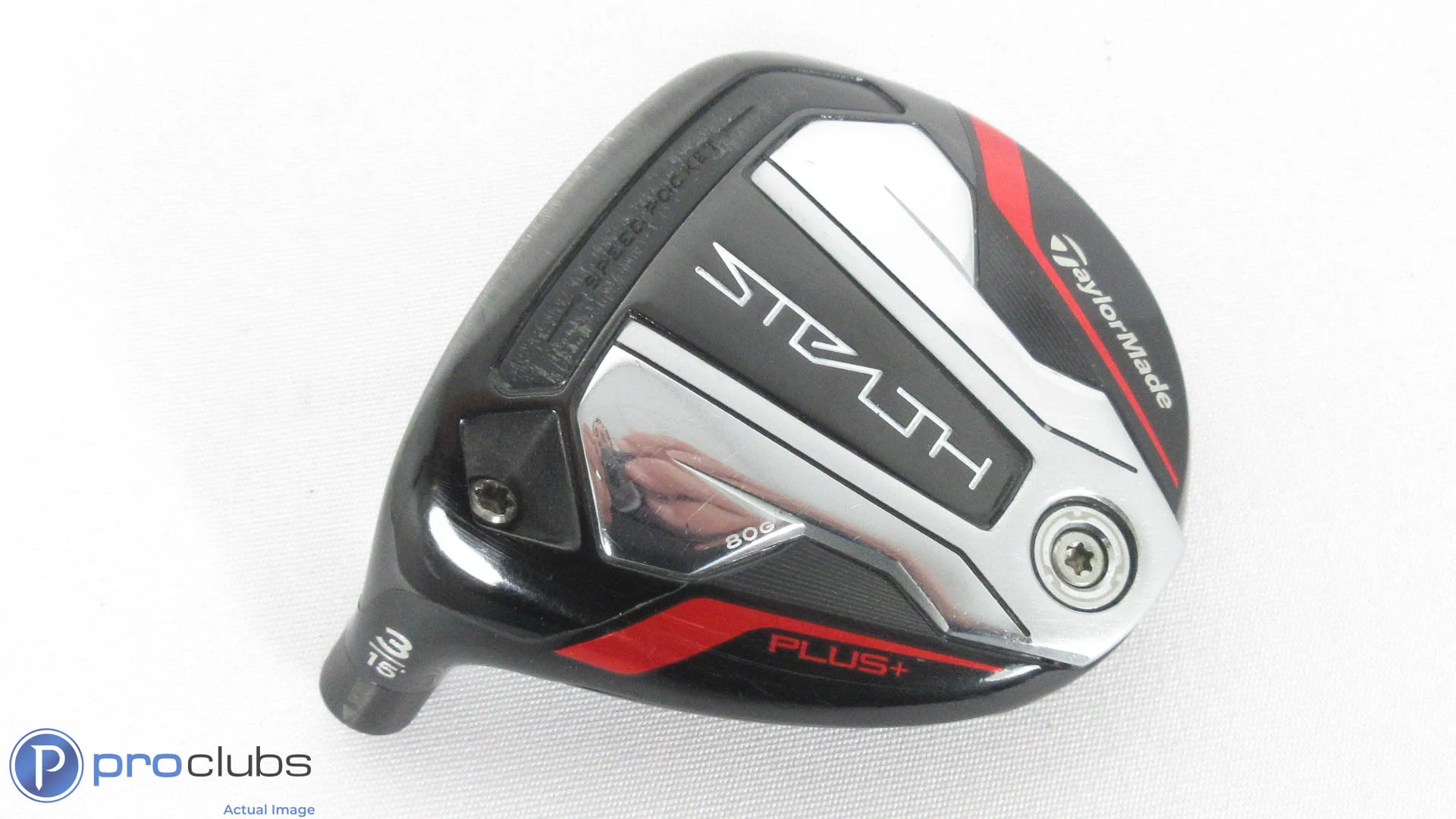 Left Handed TaylorMade Stealth Plus+ 15* - 3 Wood - Head Only - L/H 374797