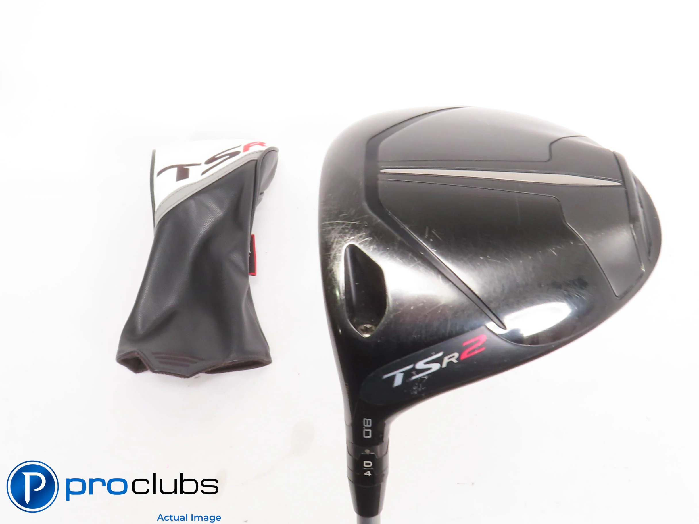 Left Handed Titleist TSR2 8* Driver w/HC - Mitsubishi MMT Regular Flex - 433725