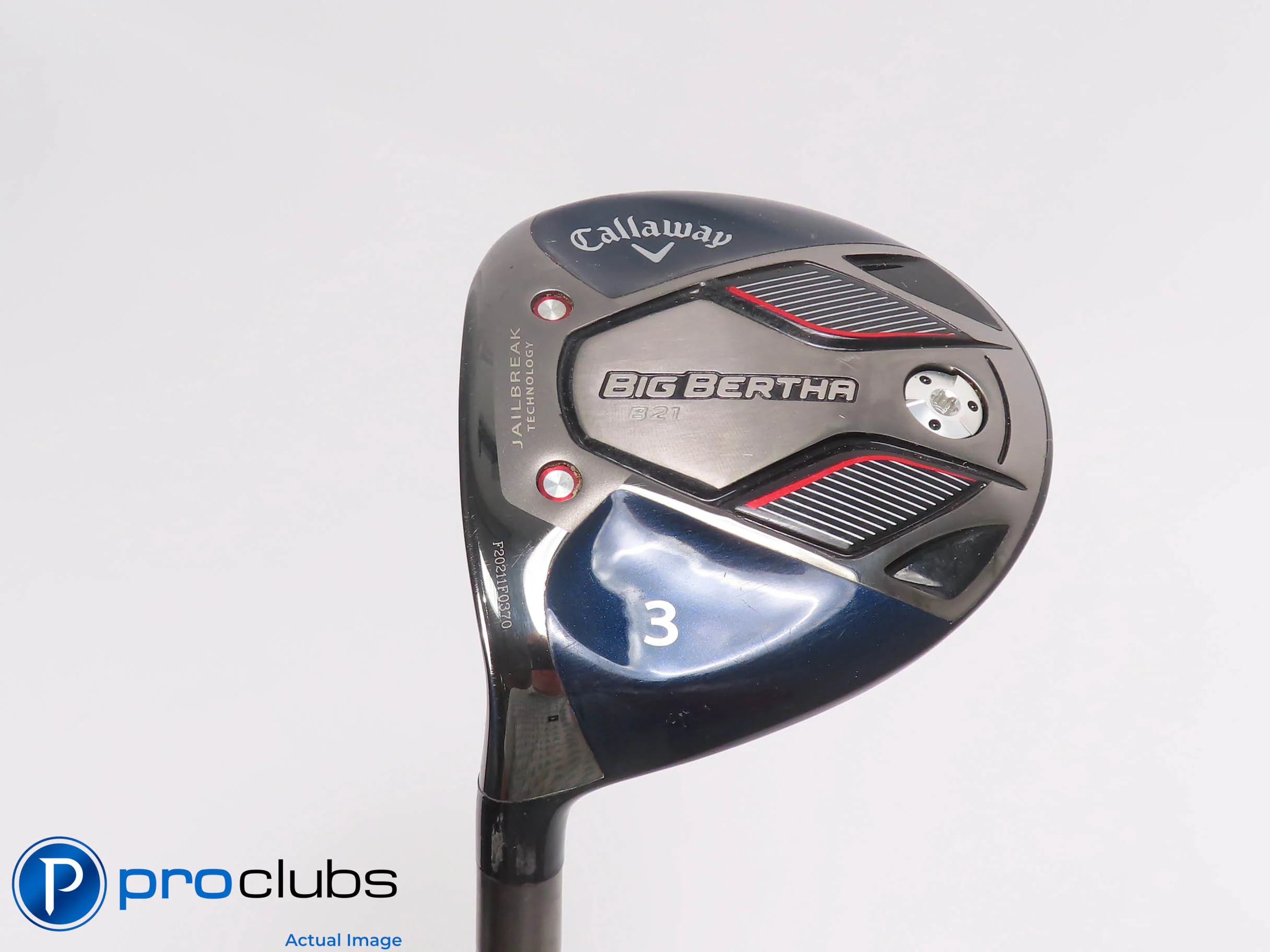 Left Handed Callaway Big Bertha B21 3 Wood - Accra iFairway Regular - 509789