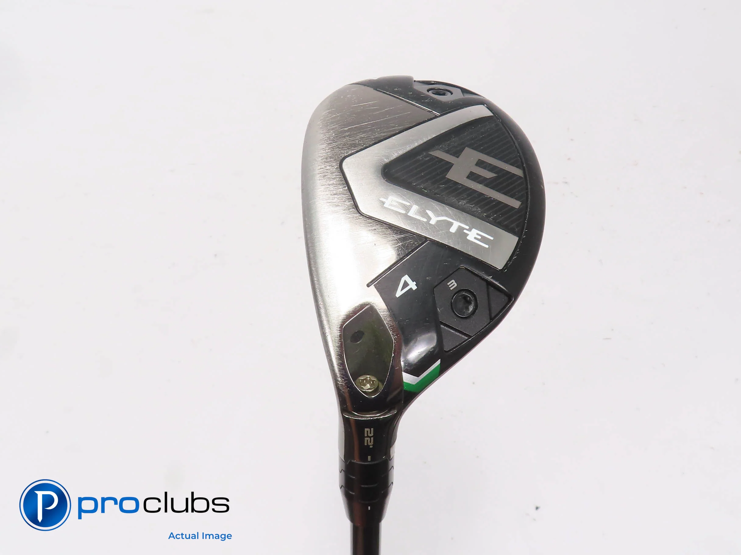 Left Handed Callaway ELYTE 22* 4 Hybrid - Gen4 HZRDUS 80g 6.0 Stiff - 507474