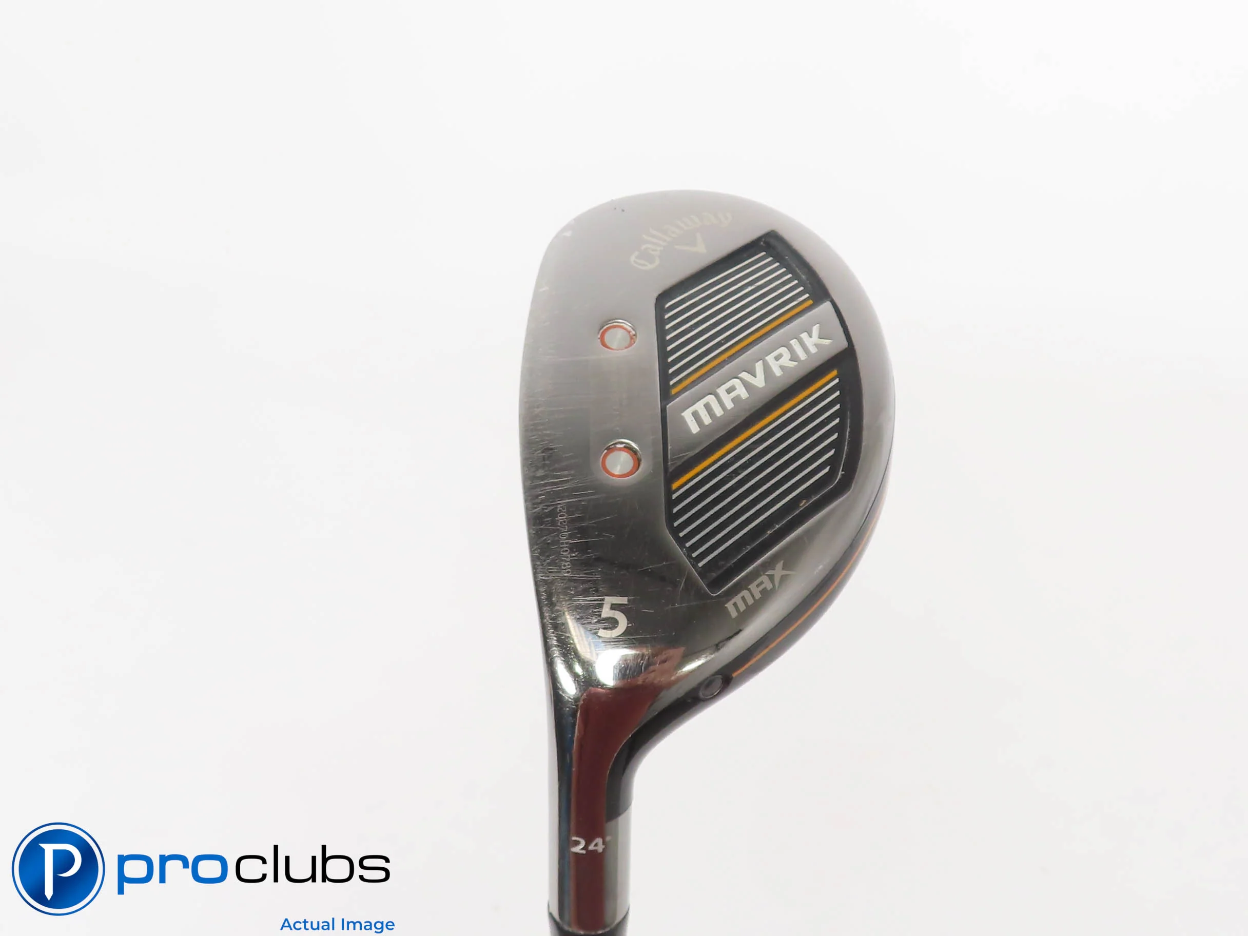 Left Handed Callaway Mavrik MAX 24* 5 Hybrid - Catalyst 55 Senior Flex 502682