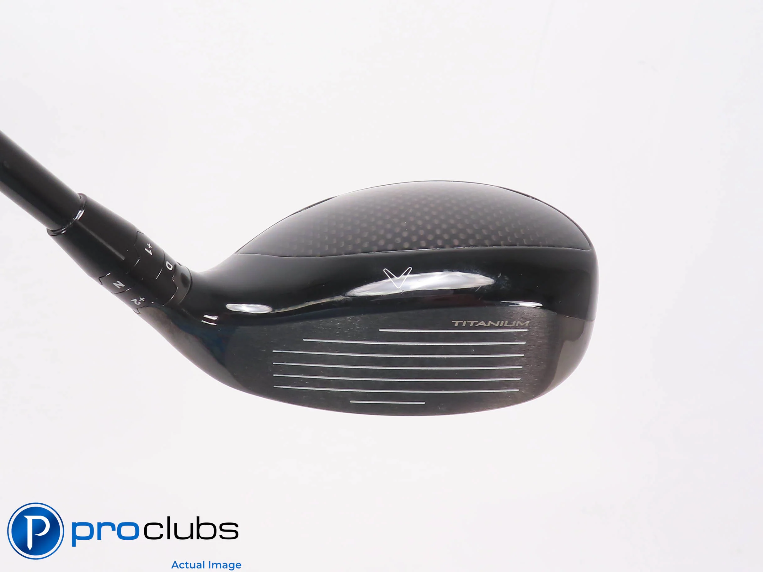 Nice Left Handed Callaway Paradym 21* Super Hybrid HZRDUS 90g Stiff Flex 508737 - Image 2
