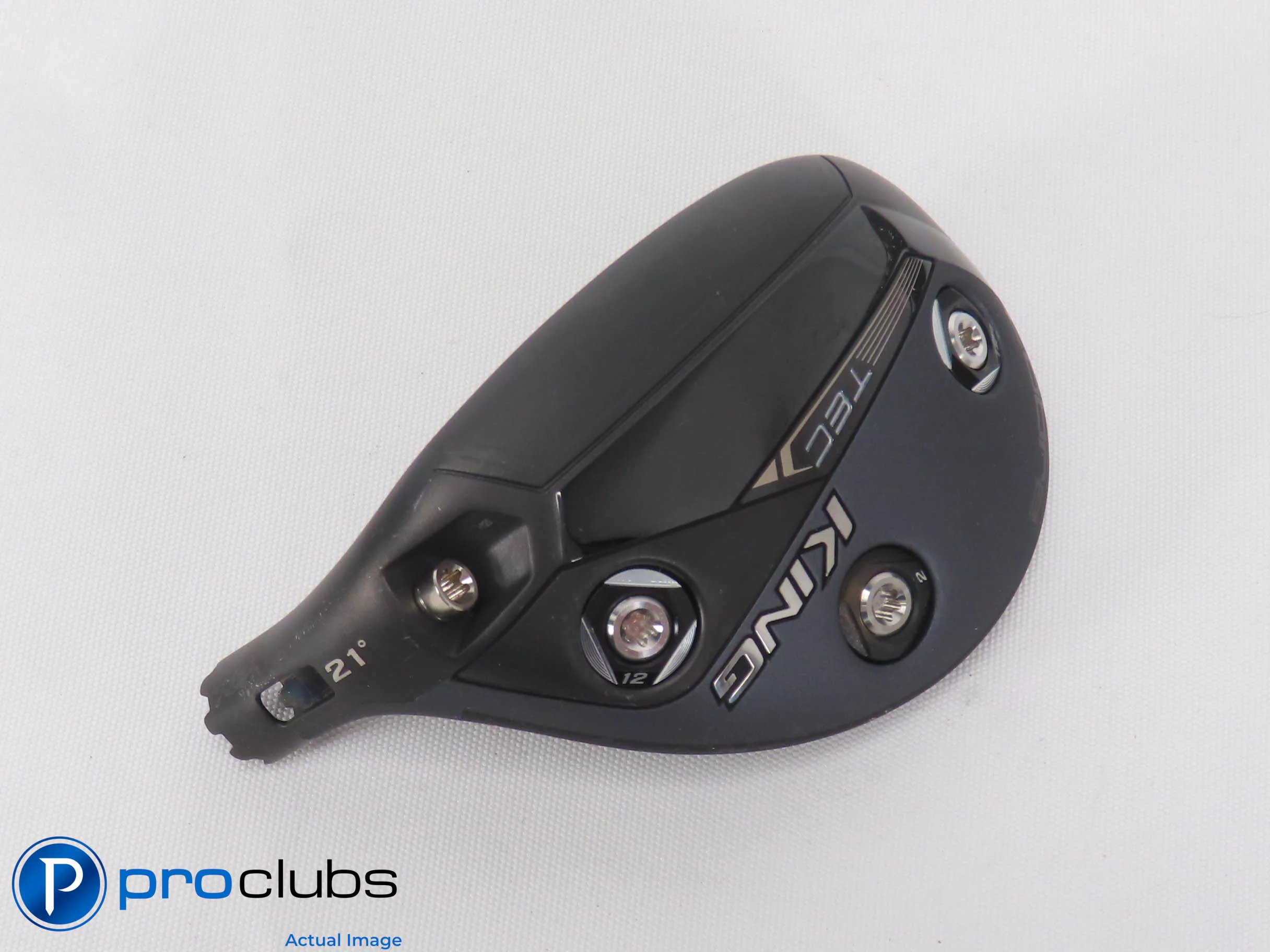 Left Handed Cobra King Tec Black 21* Hybrid - Head Only - 500991