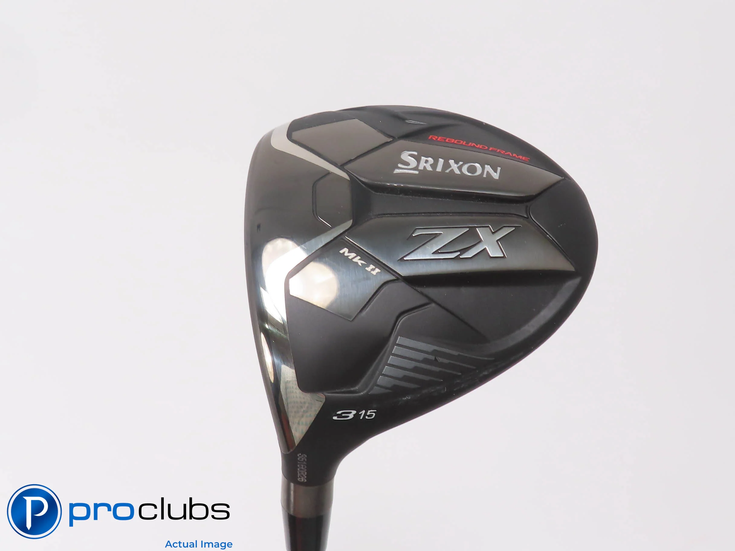 Nice Left Handed Srixon ZX MKII 15* 3 Wood - HZRDUS Gen5 70g Regular Flex