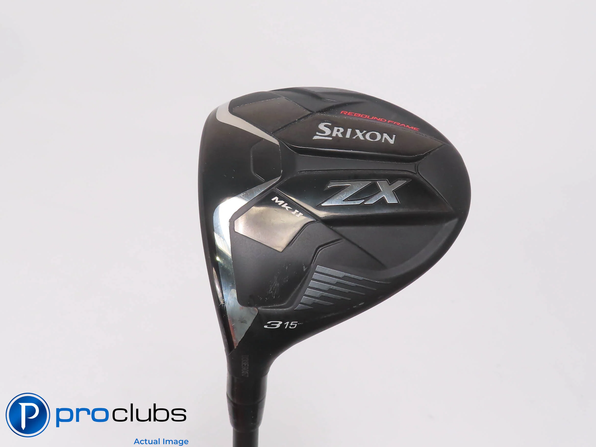 Left Handed Srixon ZX MKII 15* 3 Wood - Gen5 HZRDUS Black 70g Regular - 509745