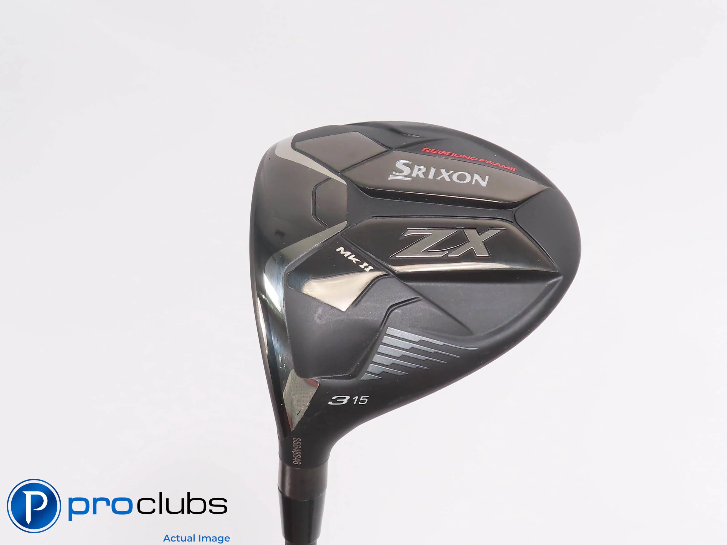 Left Handed Srixon ZX MKII 15* 3 Wood - Gen5 HZRDUS 70g Regular Flex - 509747