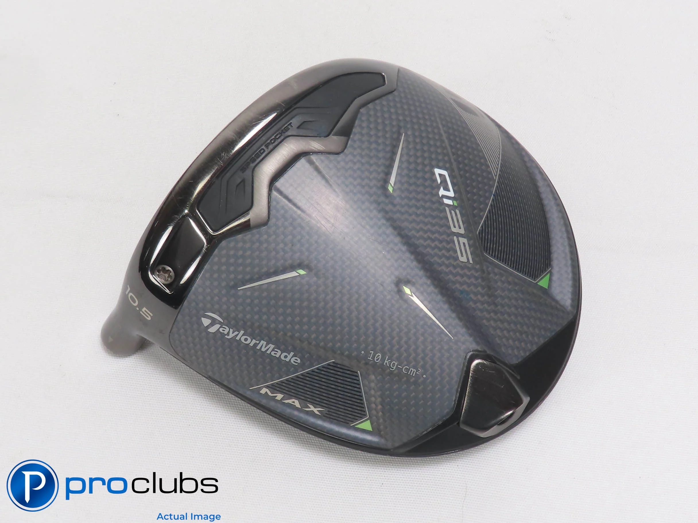 Left Handed TaylorMade Qi35 MAX 10.5* Driver - Head Only - 512032
