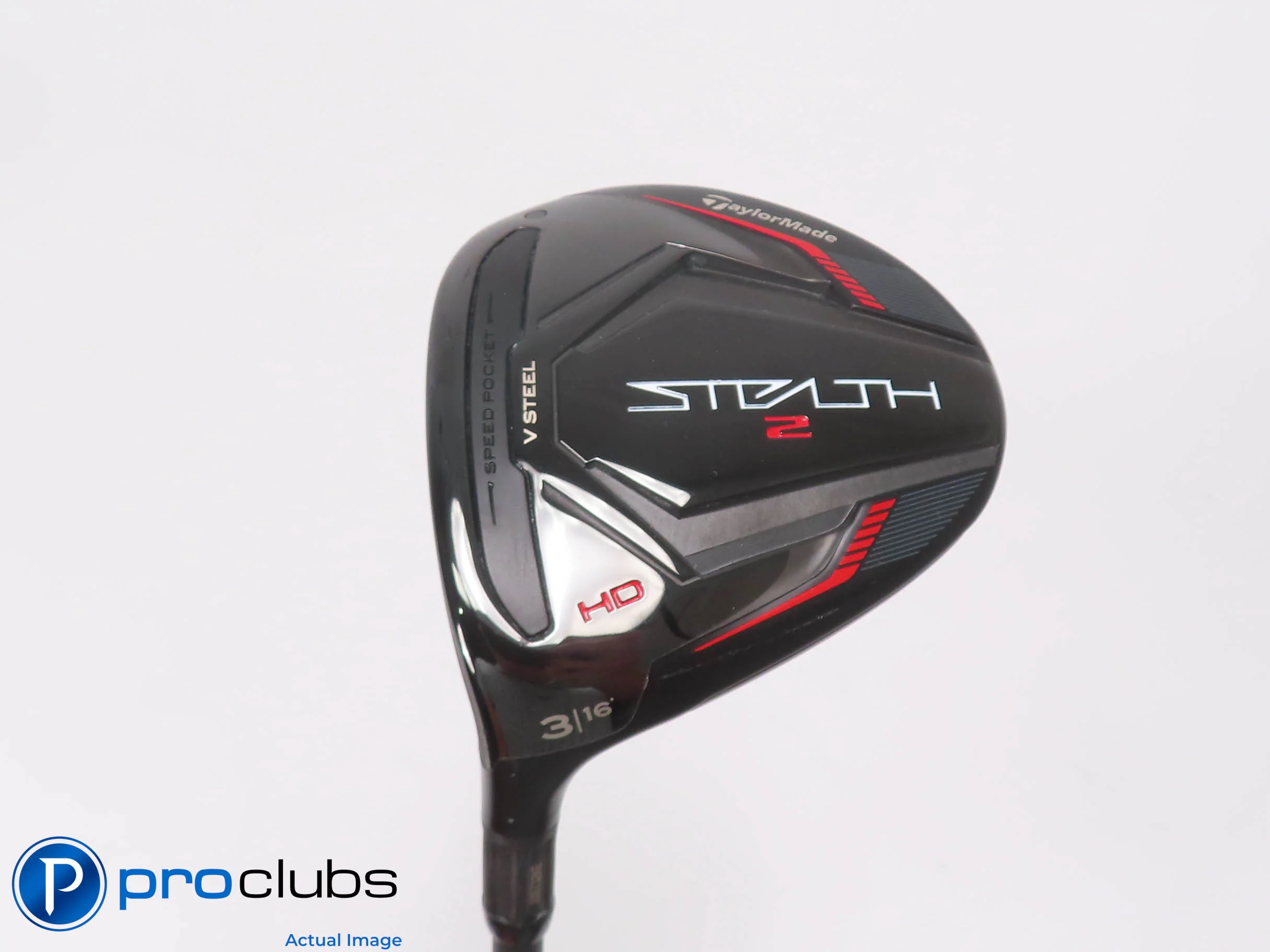 Left Handed TaylorMade Stealth 2 15* 3 Wood - HZRDUS 70g 5.5 Regular Flex 510146