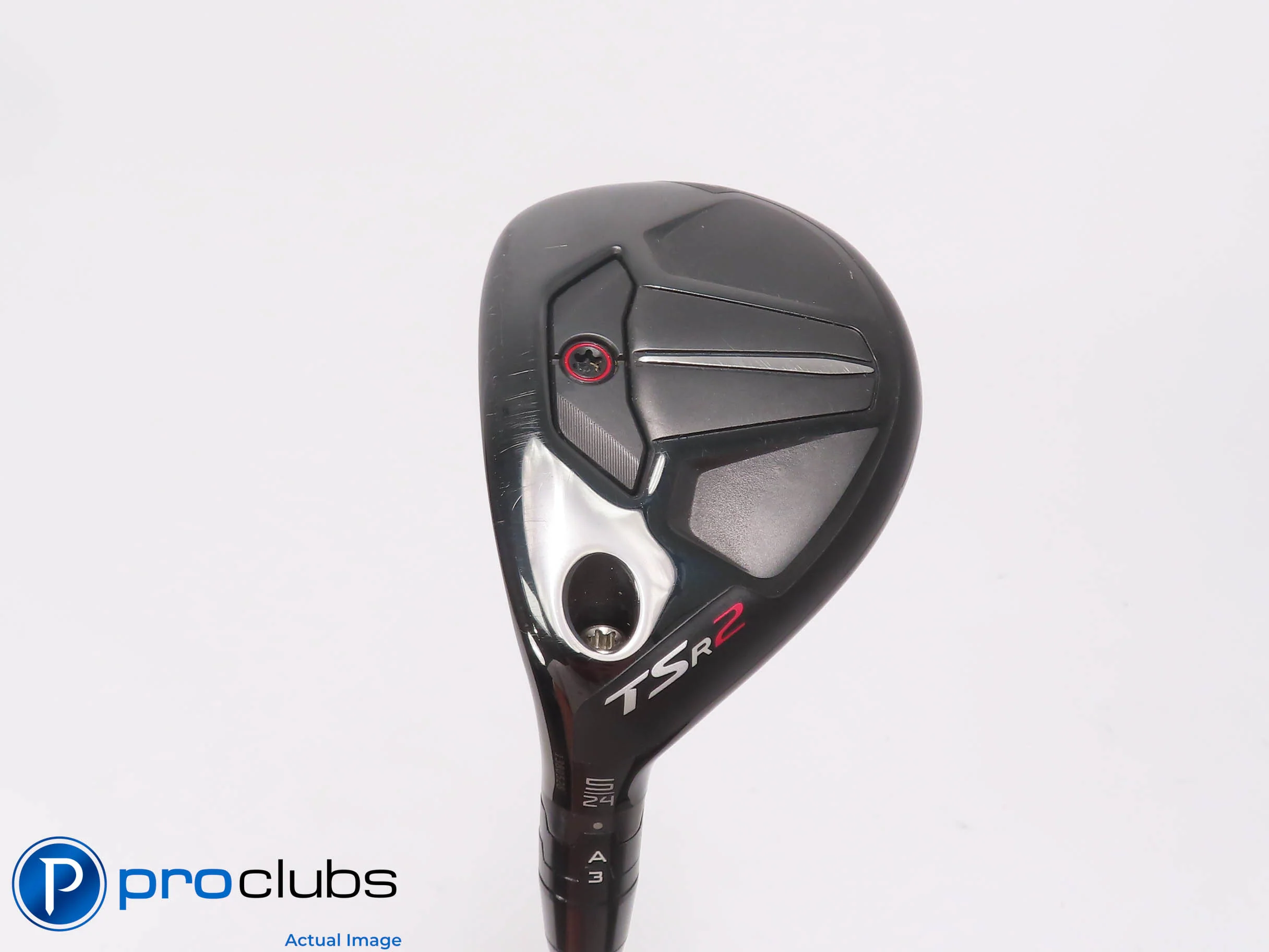 Nice Left Handed Titleist TSR2 24* 5 Hybrid - HZRDUS CB 60g Regular Flex 510495