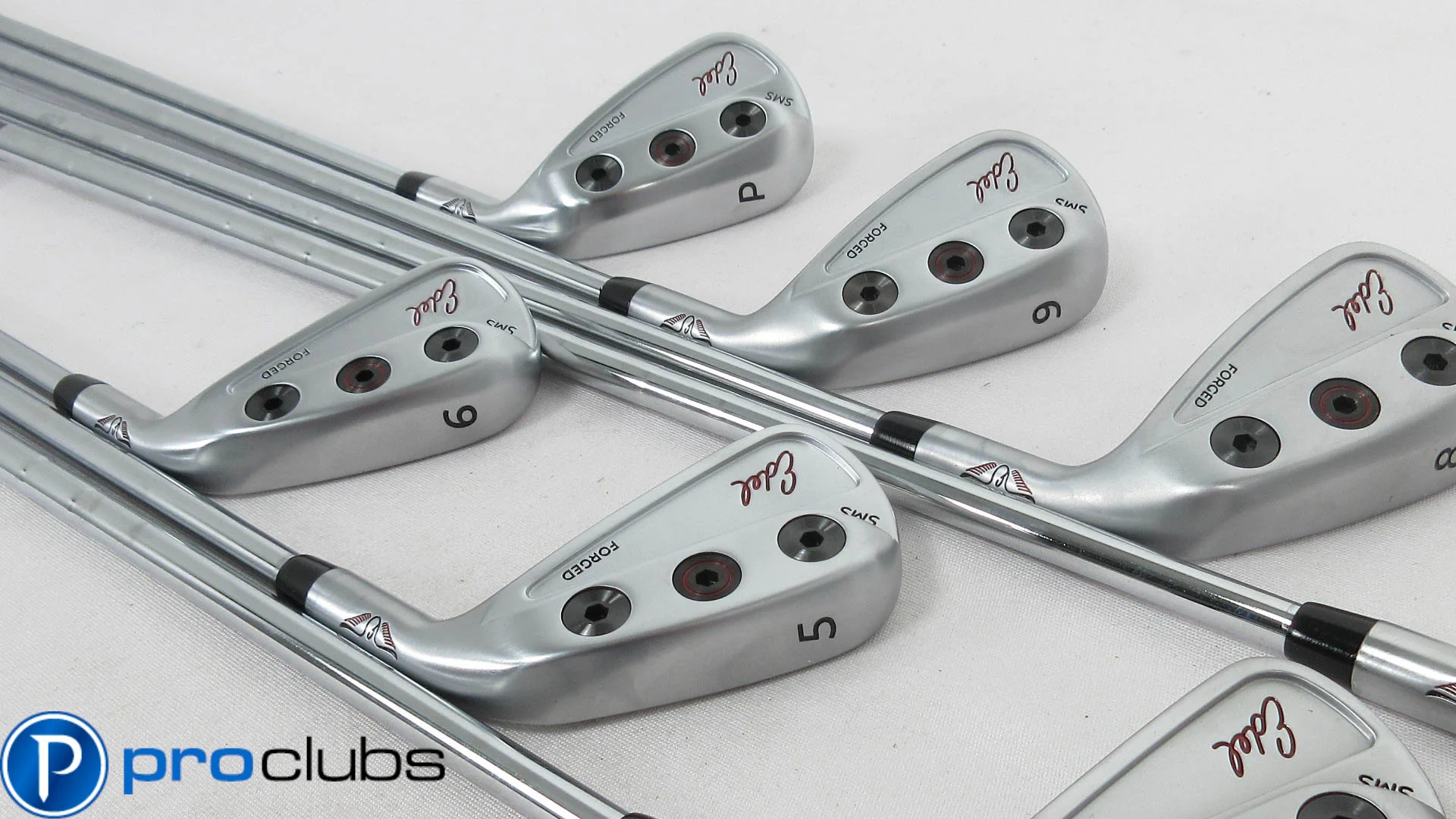 Mint! EDEL SMS FORGED IRONS 4-PW STEEL KBS TOUR 120 STIFF FLEX -IN BOX- #397444 - Image 3