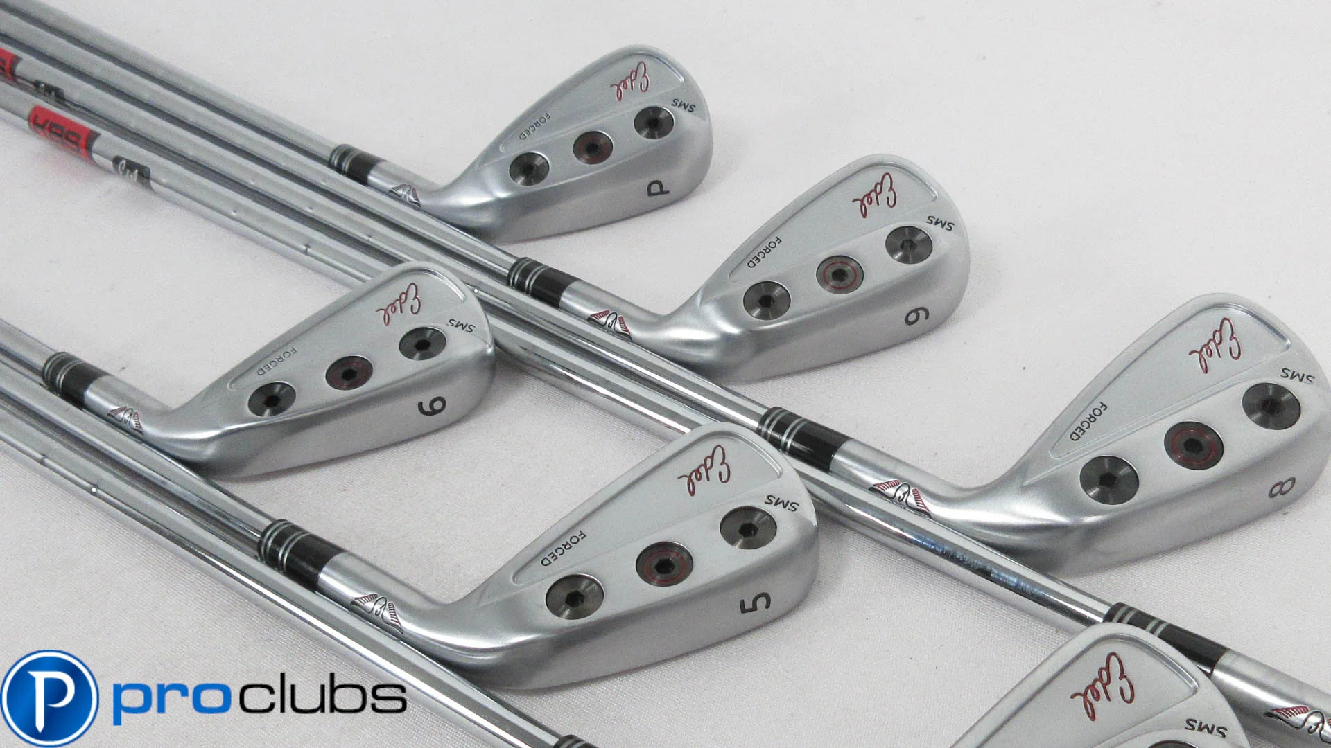 Mint! EDEL SMS FORGED IRONS 4-PW STEEL KBS TOUR 130 X-FLEX -IN BOX- #397443 - Image 3