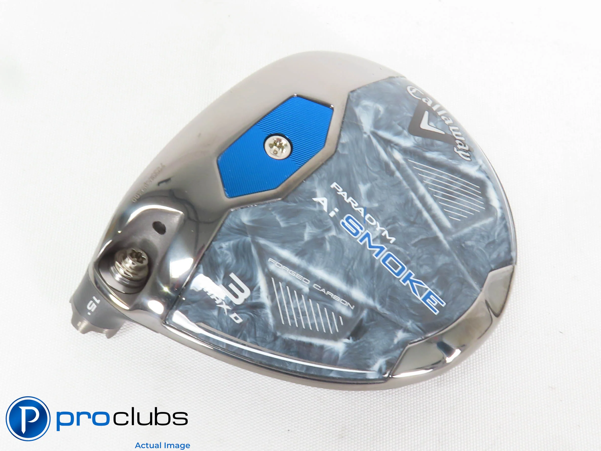Mint! Left Handed Callaway PARADYM Ai Smoke MAX D 15* 3 Wood - Head Only 434655