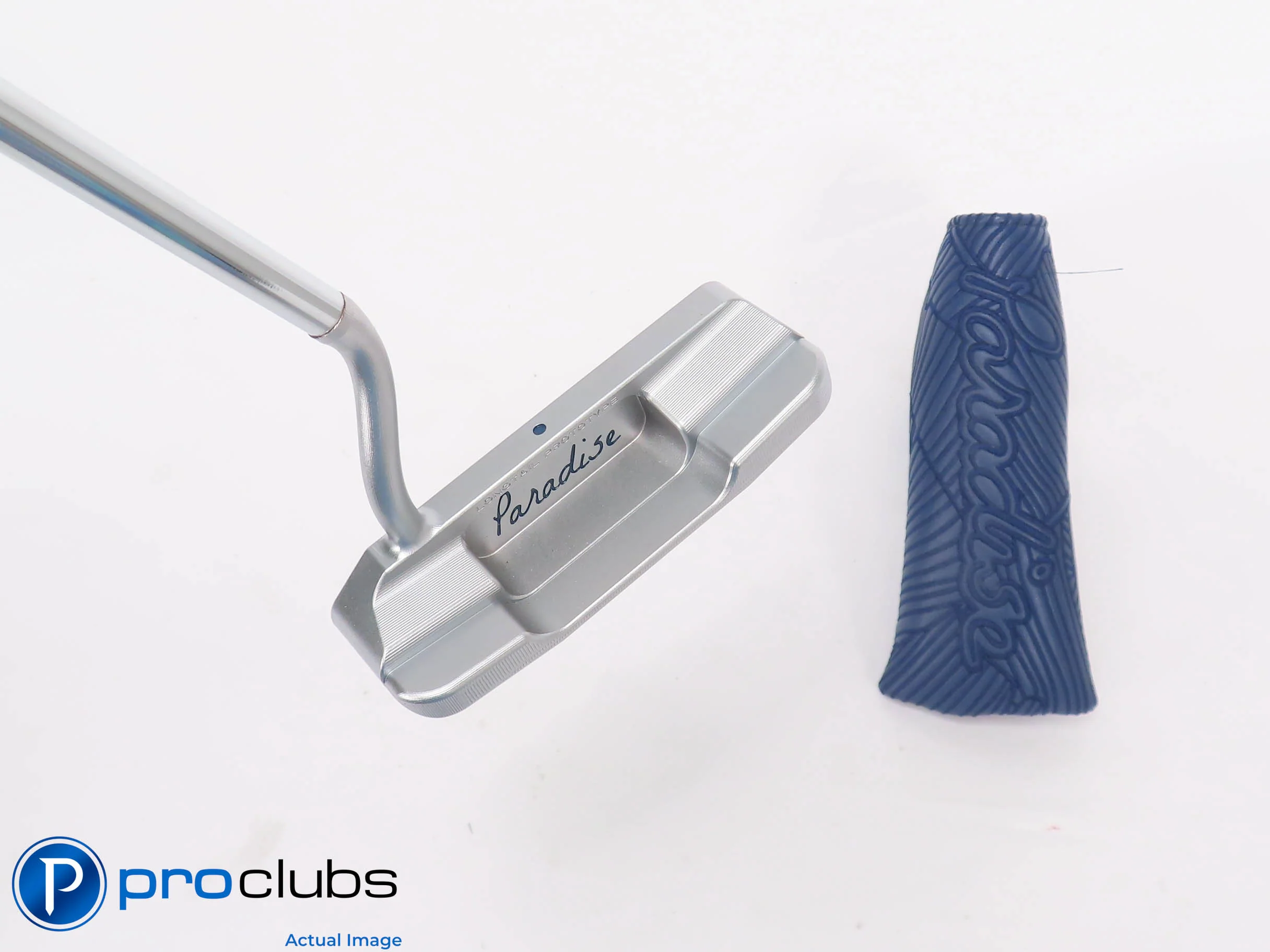 Mint! Paradise Longtail Prototype 350g 34" Chrome Putter w/Cover - 458612