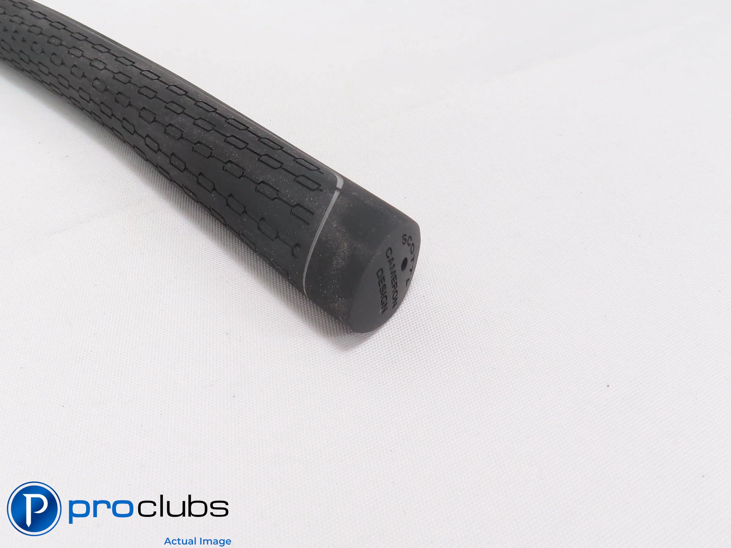 Mint! Scotty Cameron Full Contact Black / Gray / White Putter Grip - 502832 - Image 3