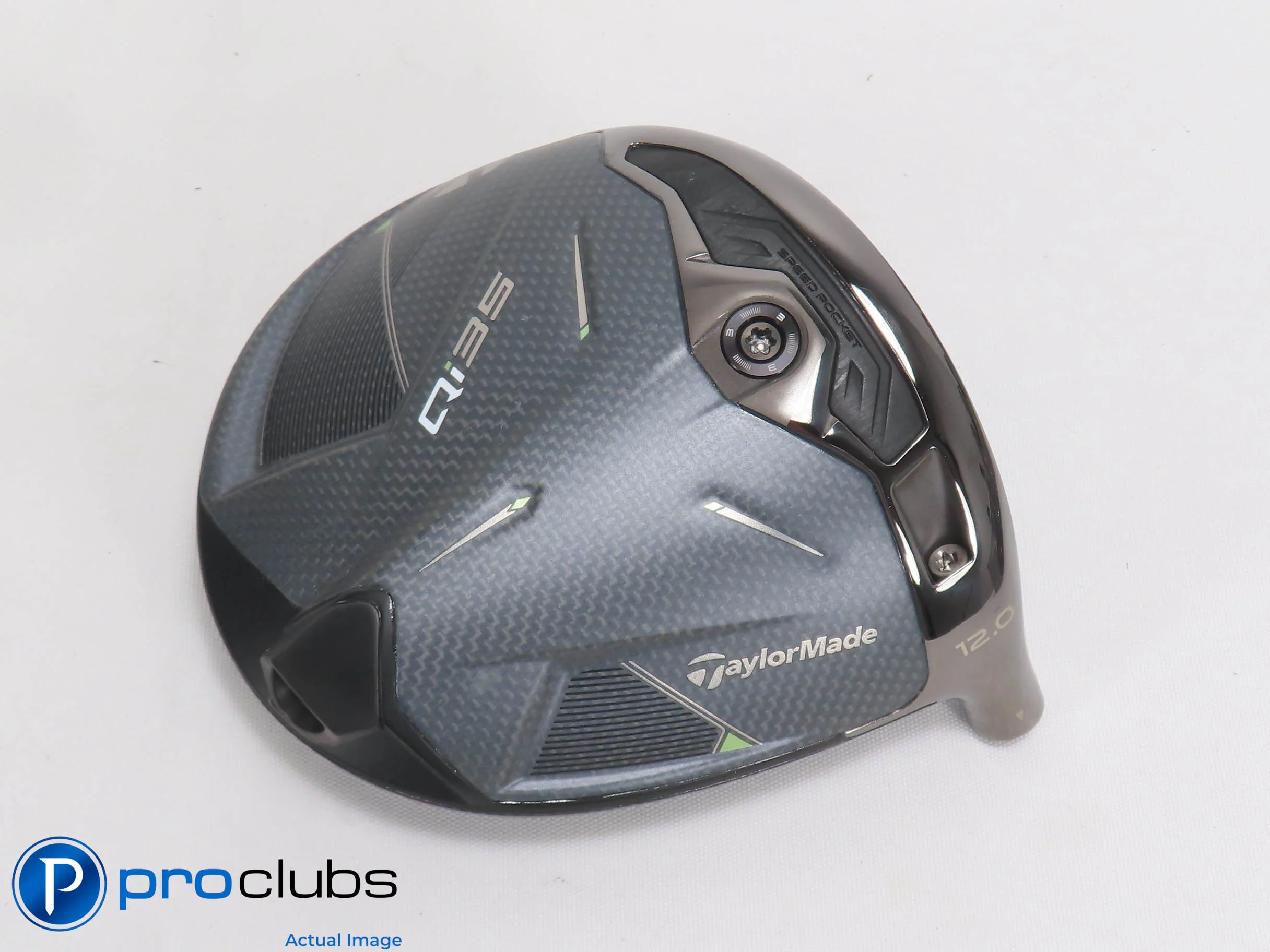 Mint! TaylorMade Qi35 12* Driver - Head Only - R/H - 472848