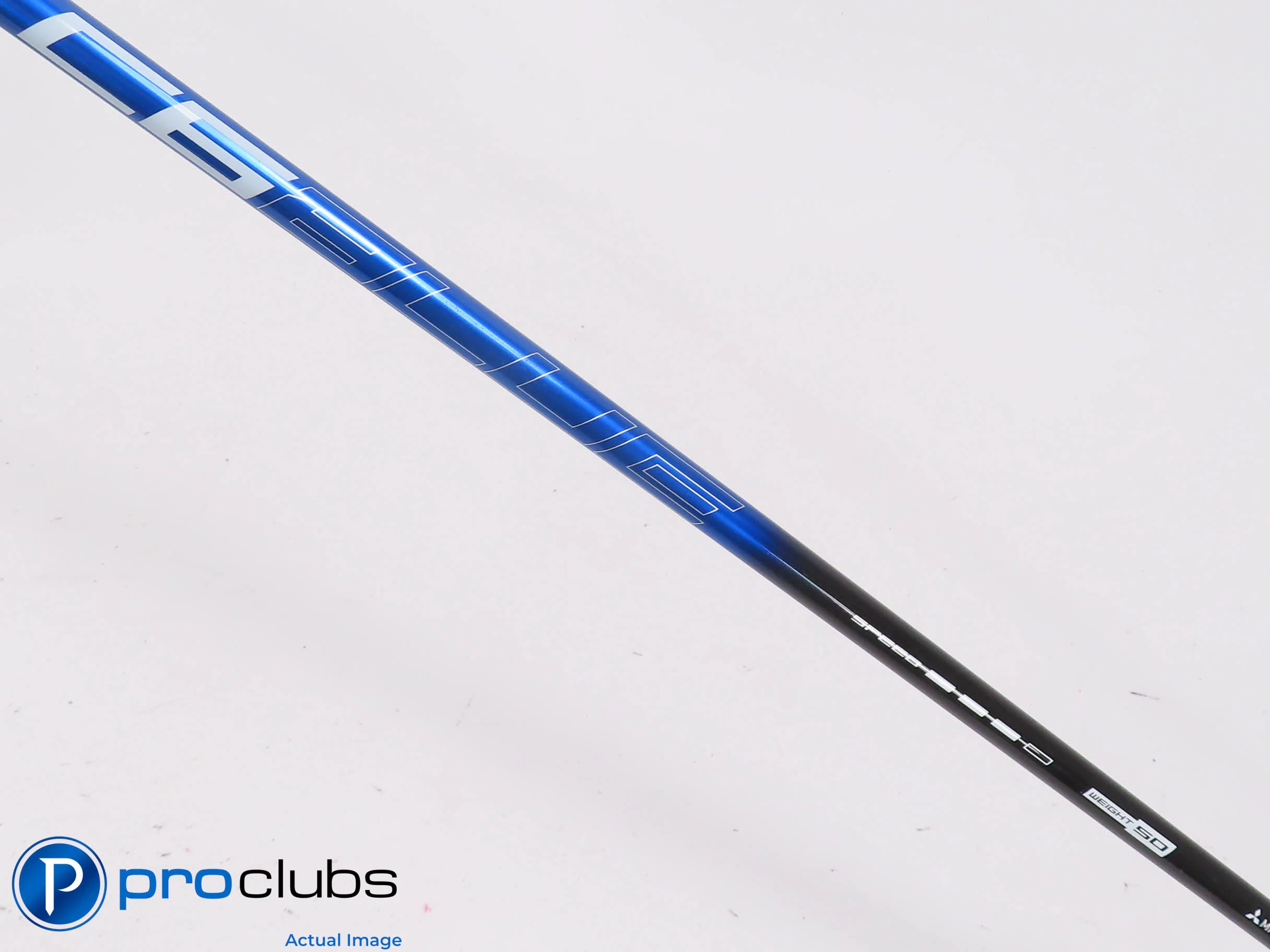 Mitsubishi C6 Blue Stiff Flex Driver Shaft w/ TaylorMade Tip #