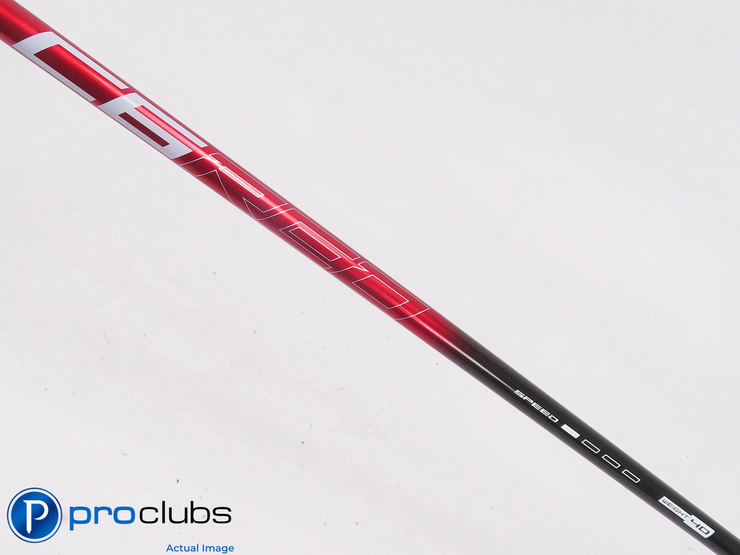 Mitsubishi C6 Red 40g Senior Flex Driver Shaft w/ Callaway Tip #512623