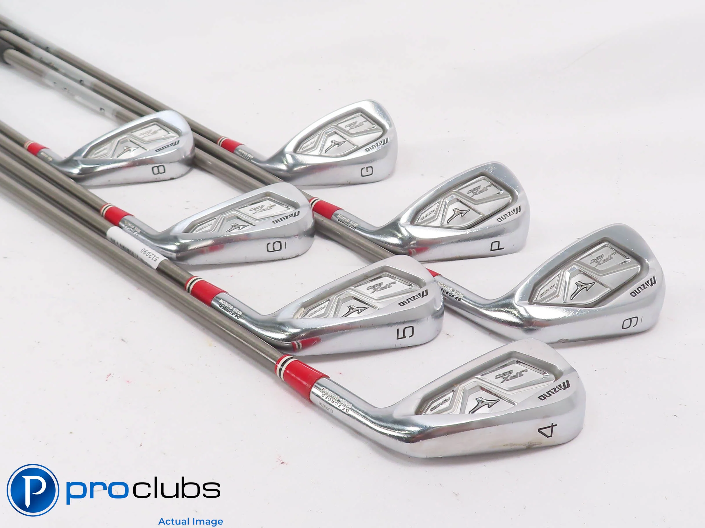 Mizuno JPX850 Forged 4-PW,GW Iron Set Steelfiber Regular Flex Graph (No 7 Iron) - Image 2