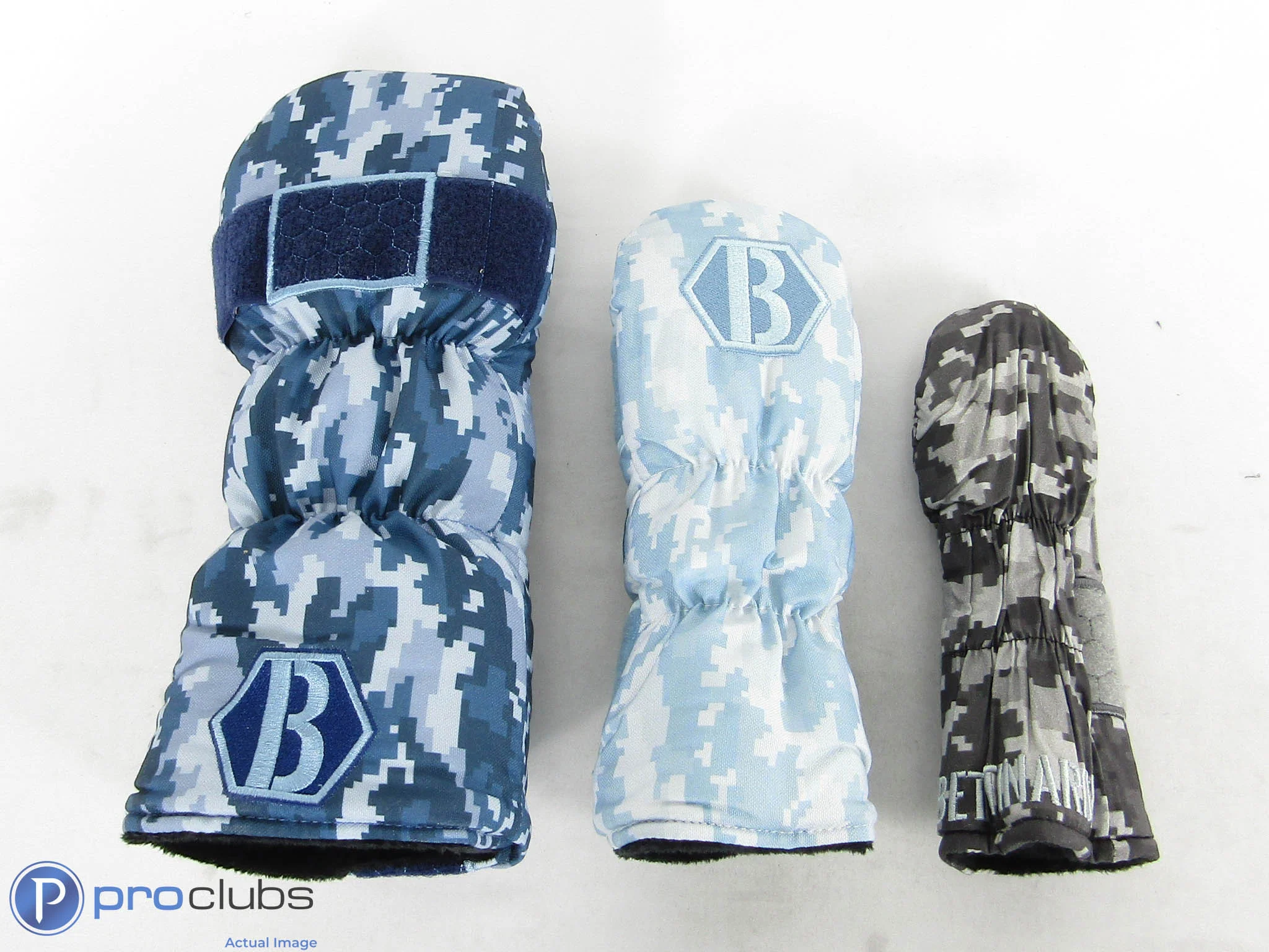 New! Bettinardi 3pc 2024 Veterans Day Wood Set Headcovers - 510742 - Image 2