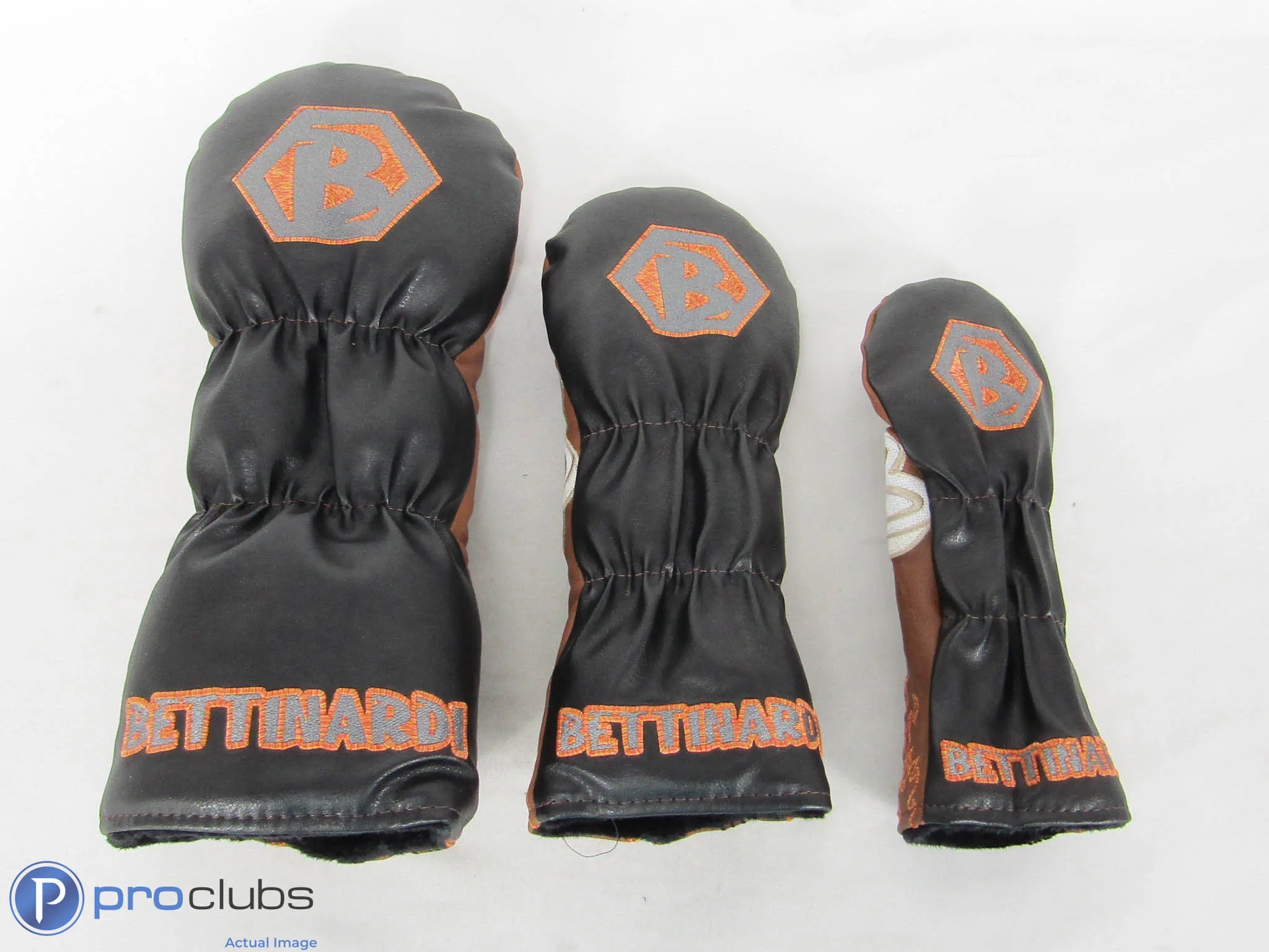 Rare! Bettinardi 3pc Marshmallow Multi Icon Headcover Wood Set - 509410 - Image 2