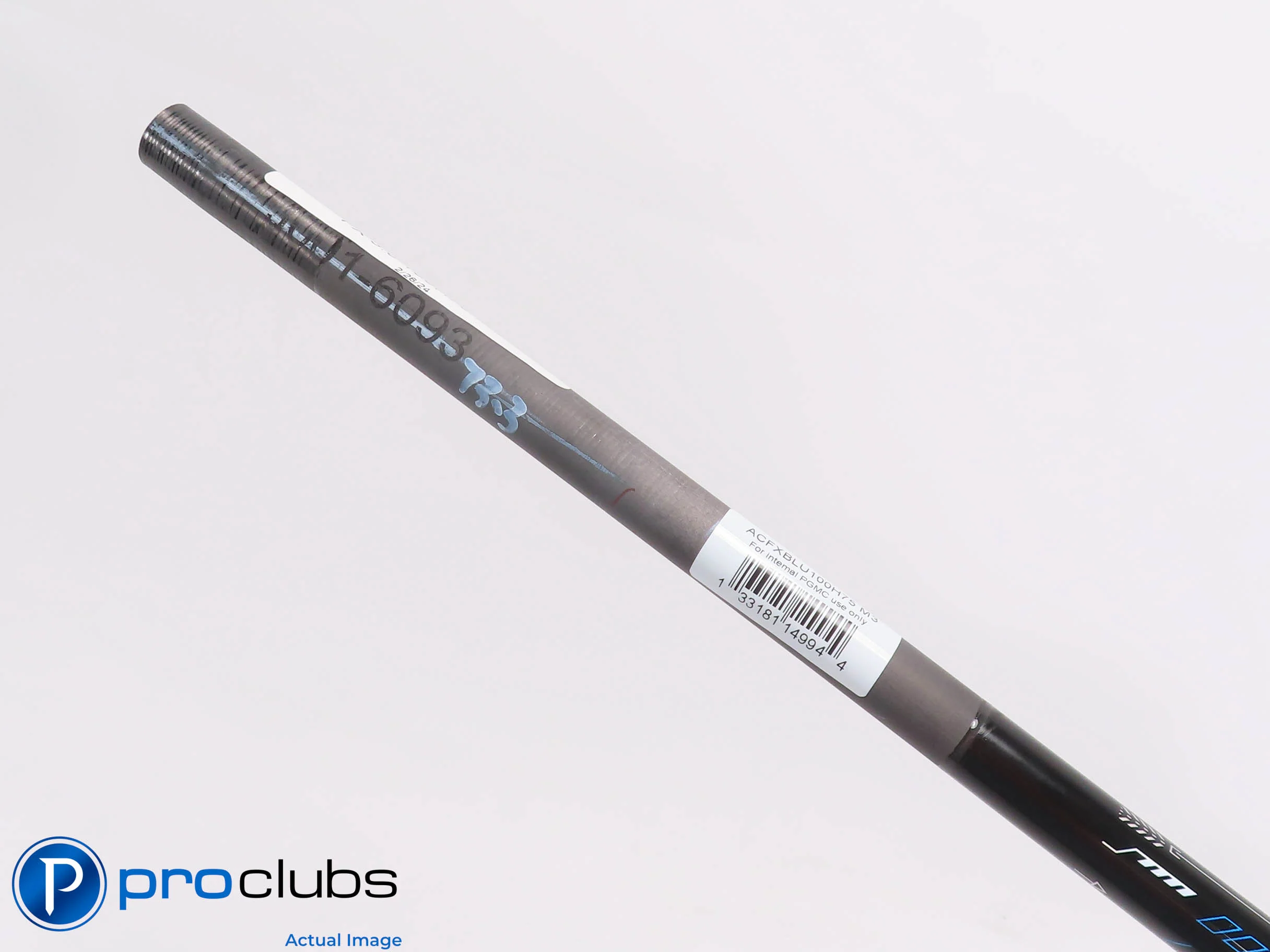 New Accra FX 3.0 100H75 M3 Regular Flex Hybrid Shaft 42" Uncut .370" Tip 512849 - Image 2