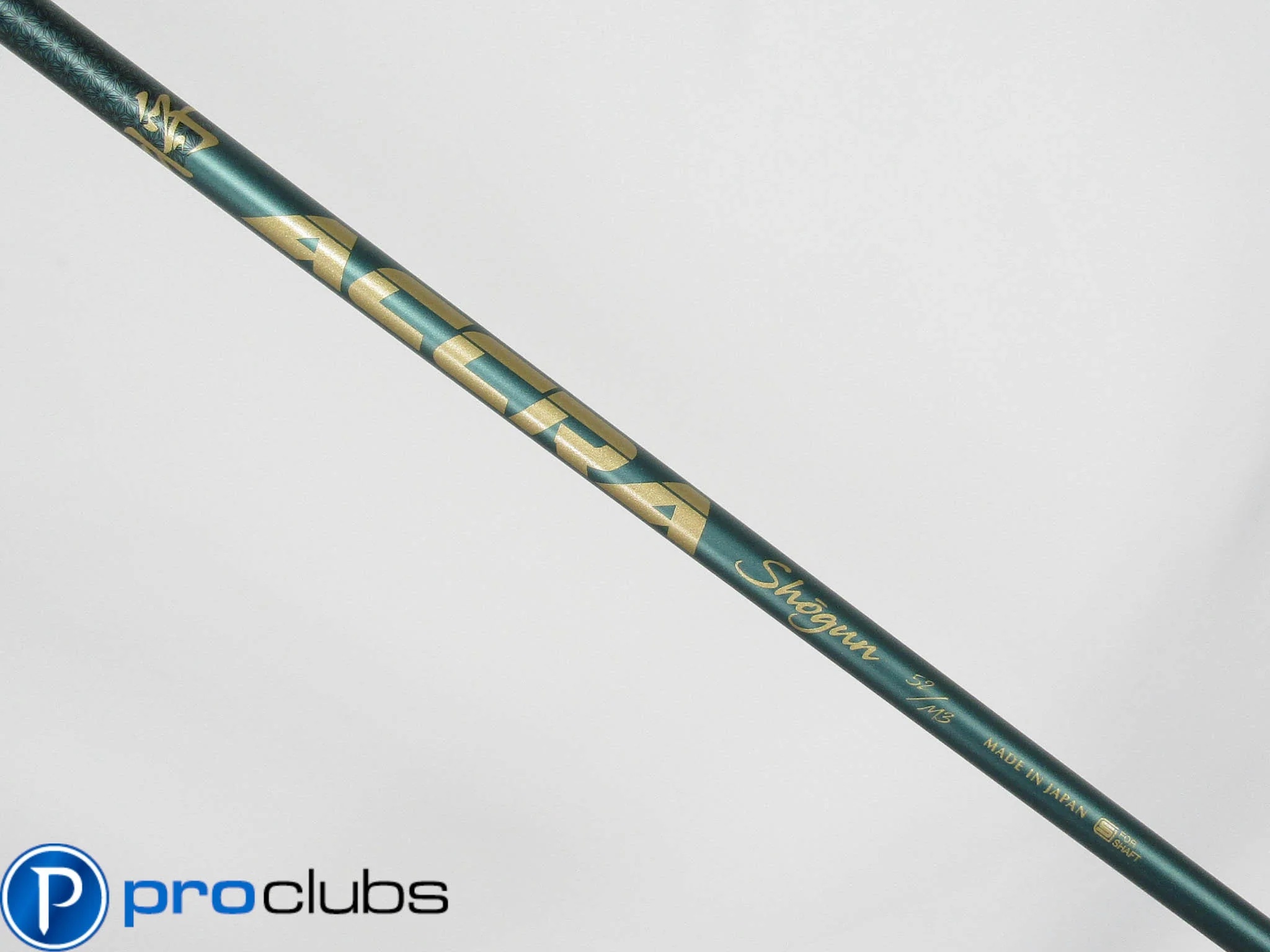 NEW ACCRA SHOGUN GREEN 52 M3 REGULAR FLEX DRIVER SHAFT #511956