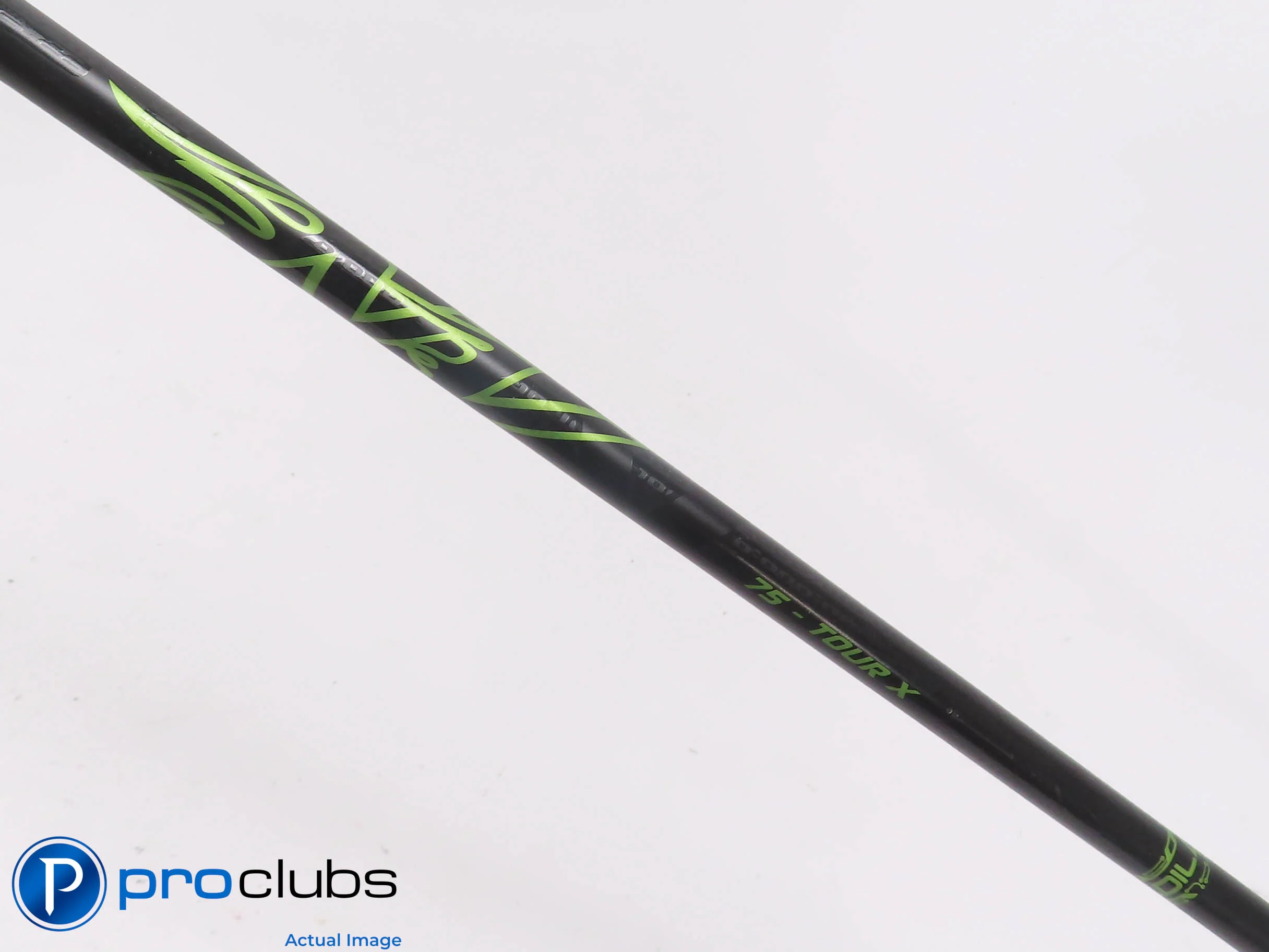 New! Aldila 2KXV Green 75g TX-Flex Driver / Wood Shaft "Uncut" #512743