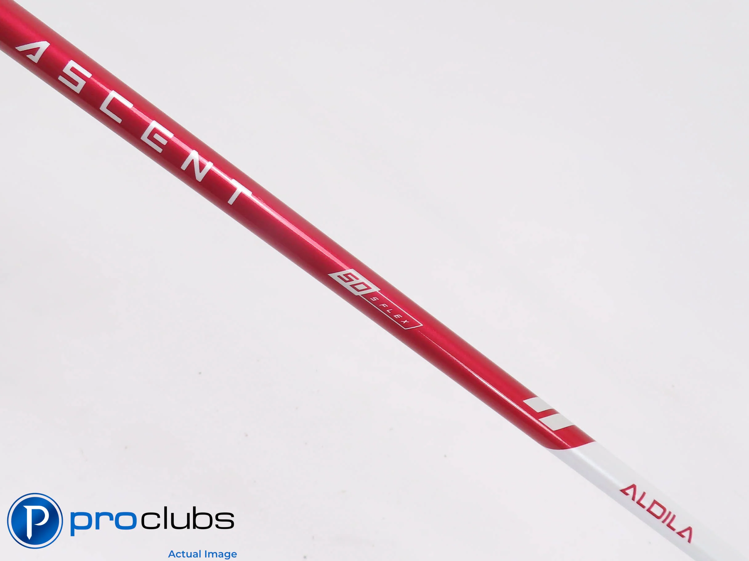 New! Aldila Ascent Red 50g Stiff Flex Driver / Wood Shaft "Uncut" #512748