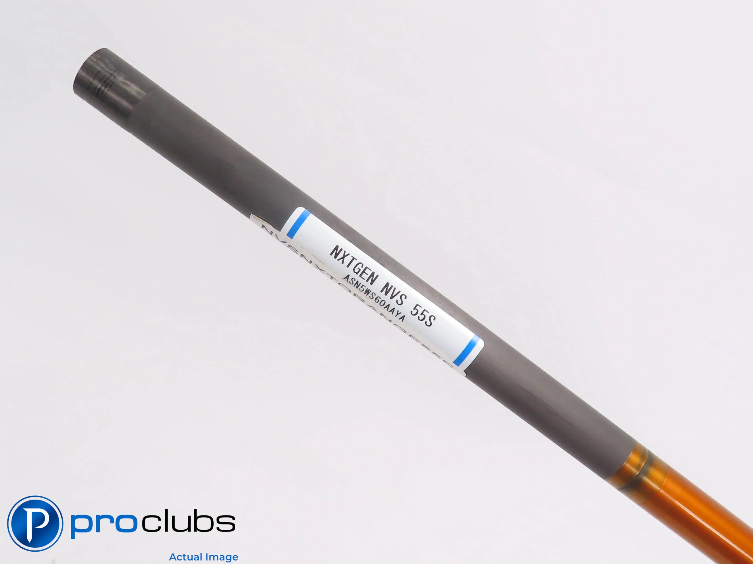New Aldila NVS Orange NXT-GEN 55 Stiff Flex Driver / Wood Shaft 46" 512845 - Image 2