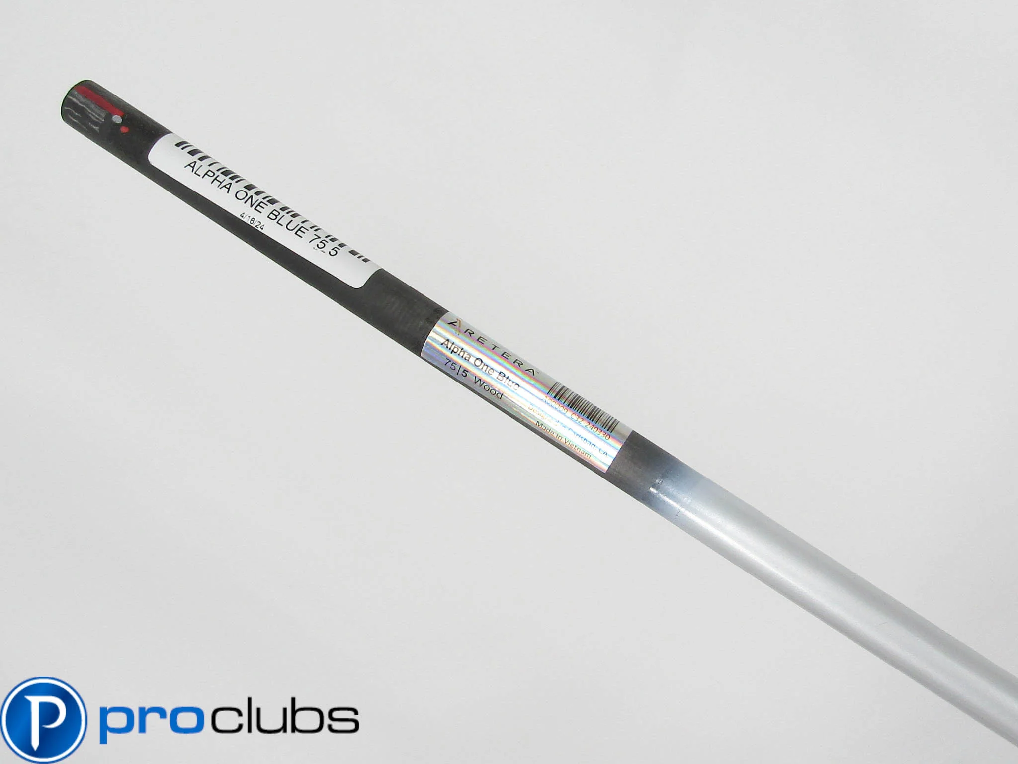 NEW ARETERA ALPHA ONE BLUE 75 (5) X-FLEX DRIVER SHAFT #511856 - Image 2