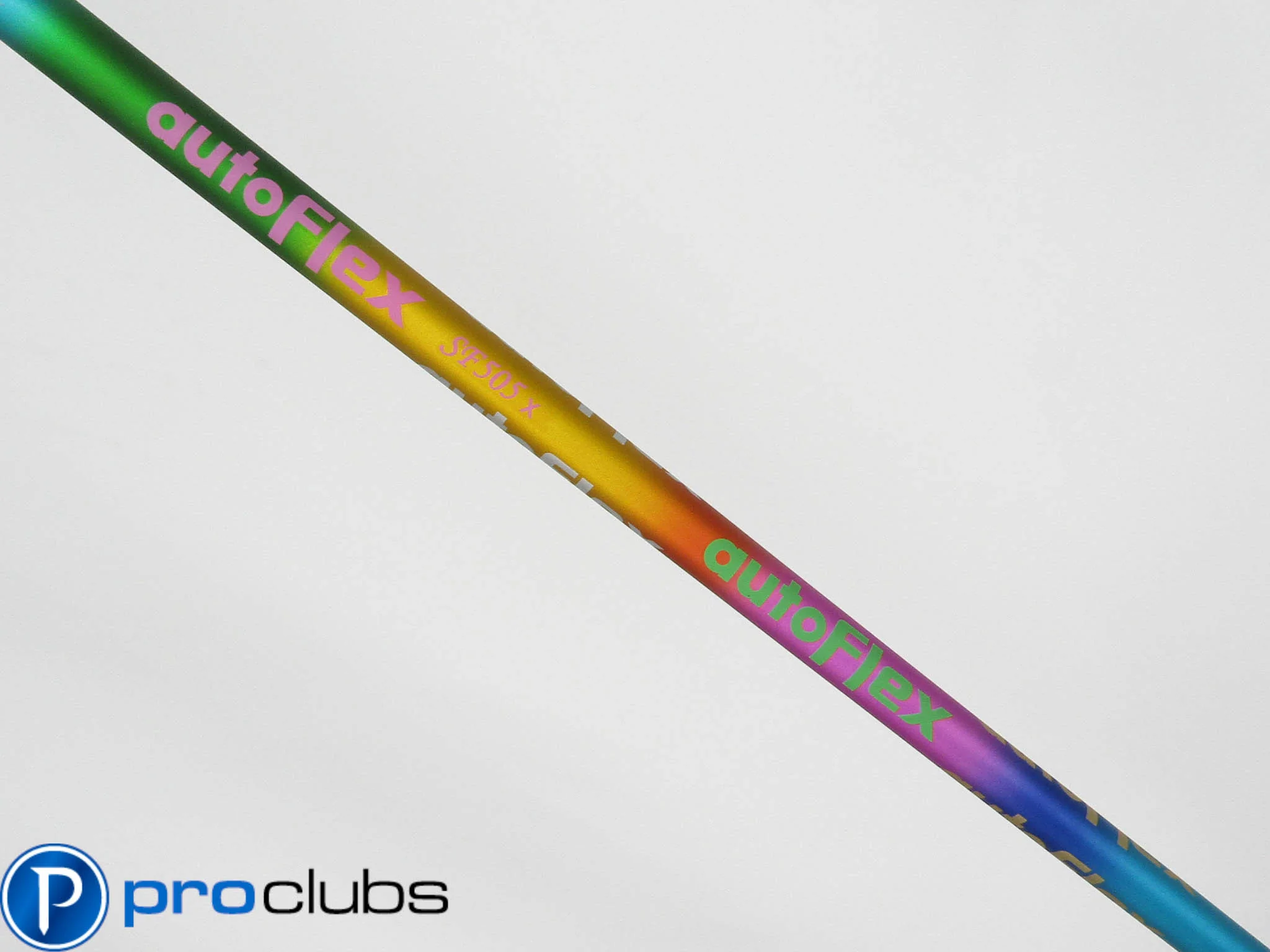 NEW AUTOFLEX SF505X RAINBOW (100-110MPH) X-FLEX DRIVER SHAFT #512676