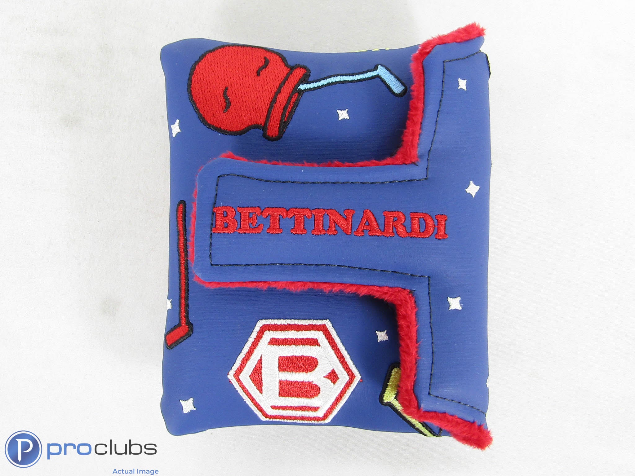 New! Bettinardi 2021 Holiday Vacation Wizard Mallett Putter Headcover - 511385 - Image 2