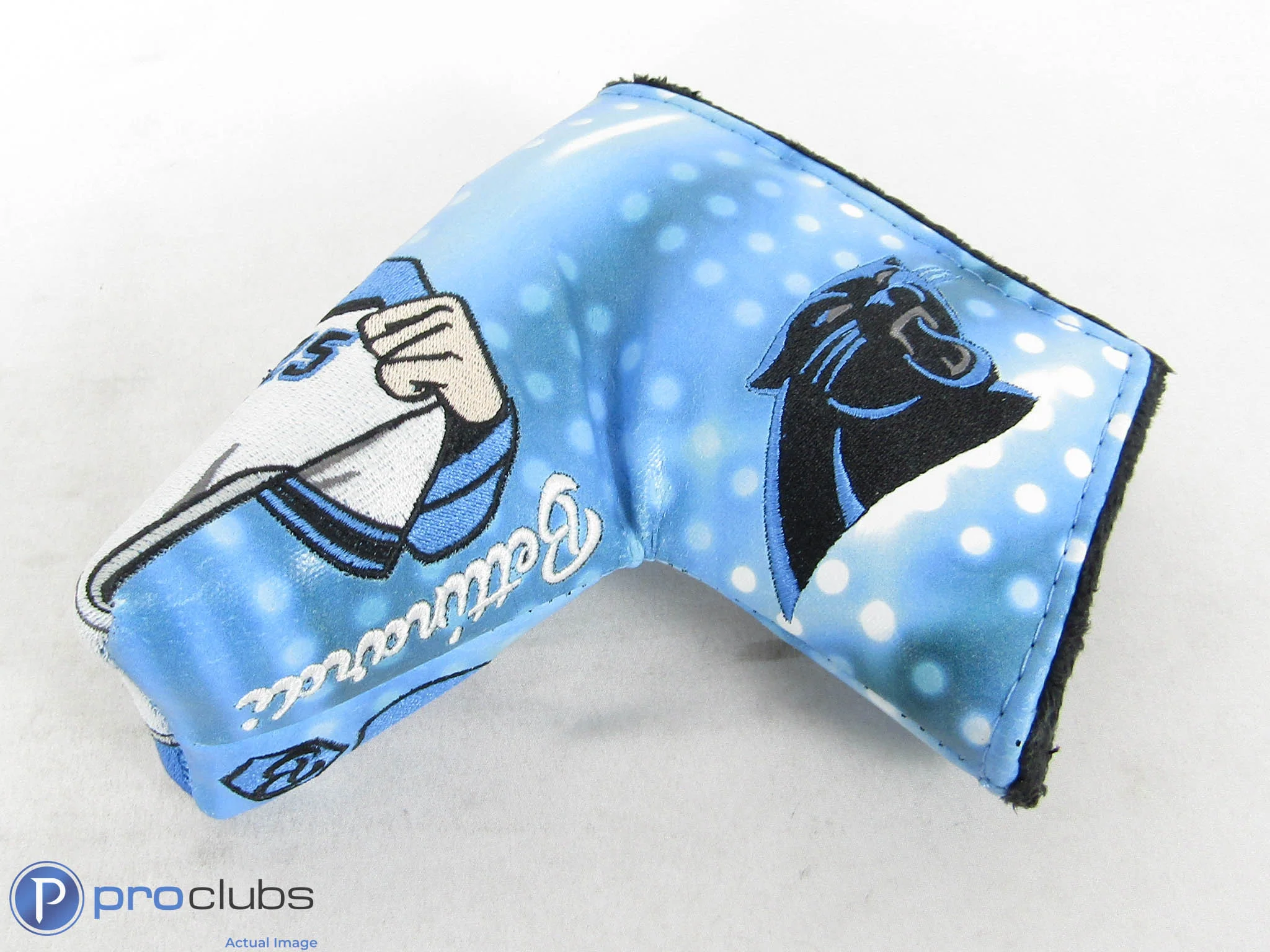 New! Bettinardi 2025 NFL Draft Day Panthers Blade Putter Headcover - 507989