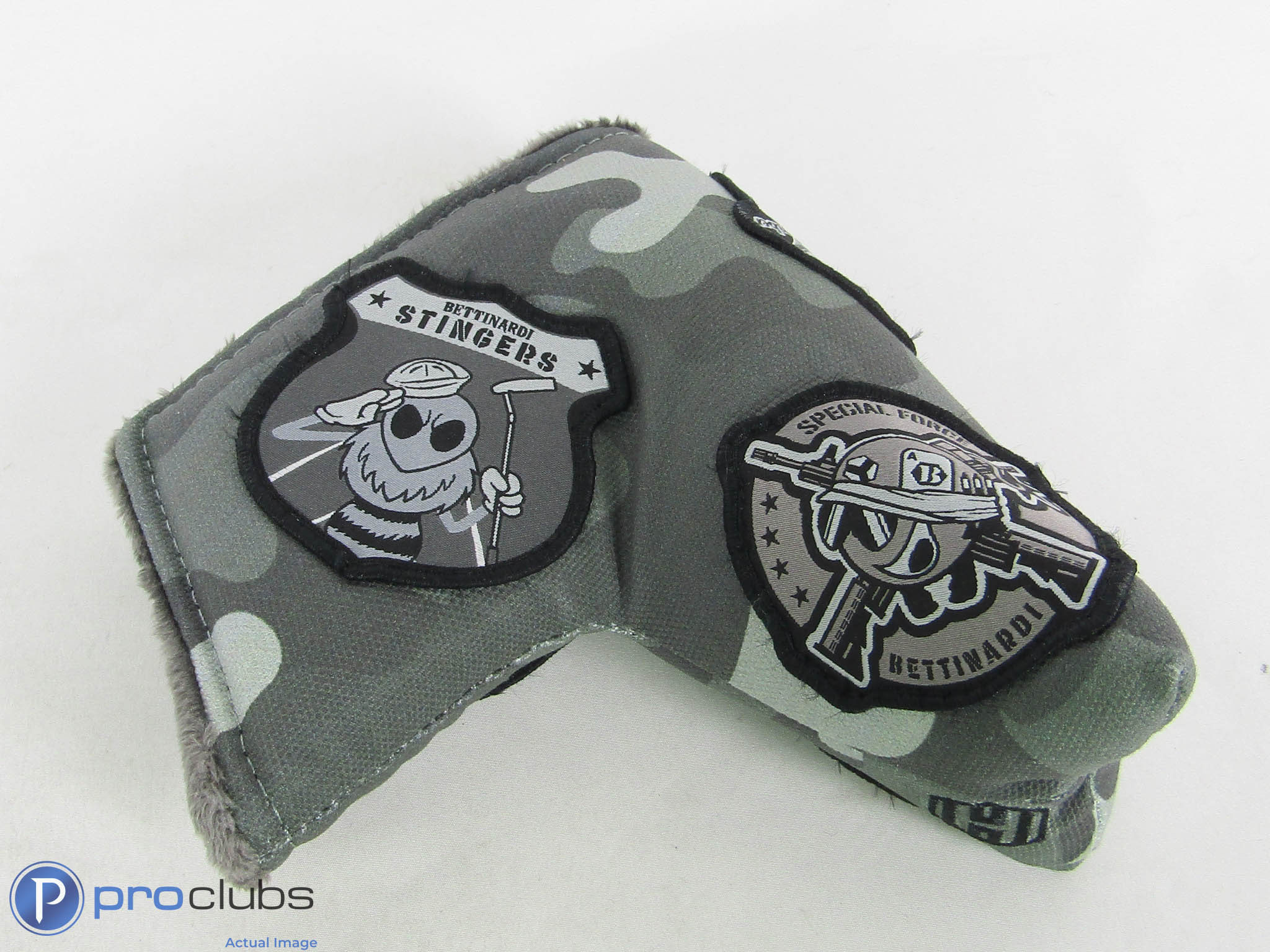 New! Bettinardi Birdie Bomber Patch Camo Blade Putter Headcover - 506498 - Image 2