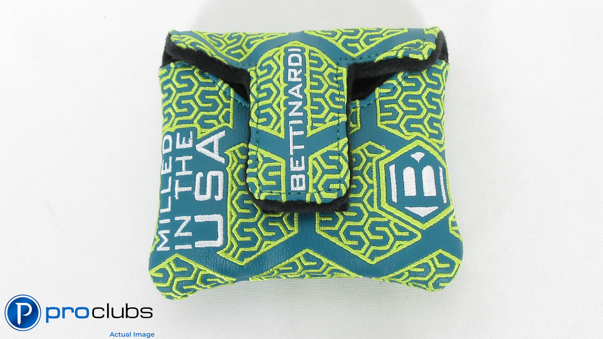 NEW BETTINARDI CHAIN HEX GREEN MALLET PUTTER HEADCOVER #344317 - Image 2