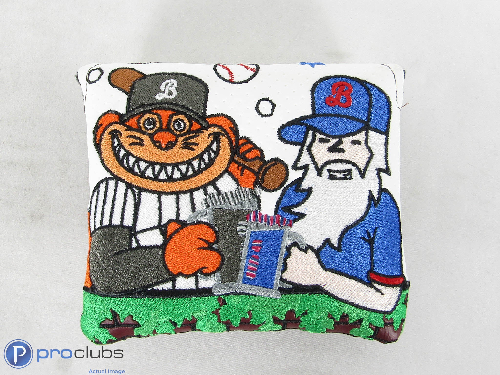 New! Bettinardi Fat Cat/Wizard Cubs-White Sox Mallet Putter Headcover - 506630